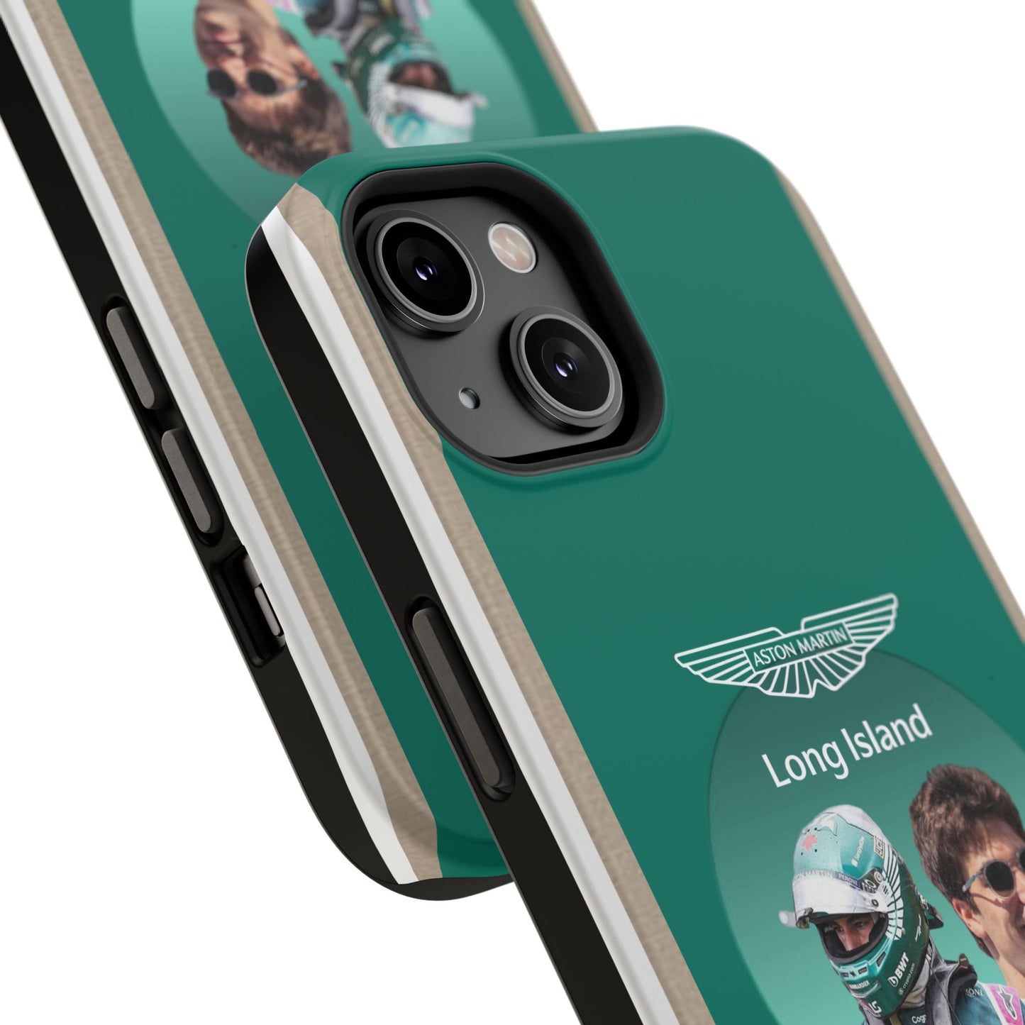 Aston Martin Long Island F1 inspired Lance Stroll Impact-Resistant Phone Case - Sleek & Stylish