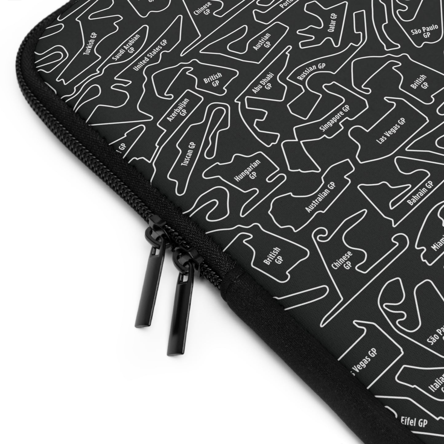Long Island Sports Cars F1 Racetrack Laptop Sleeve