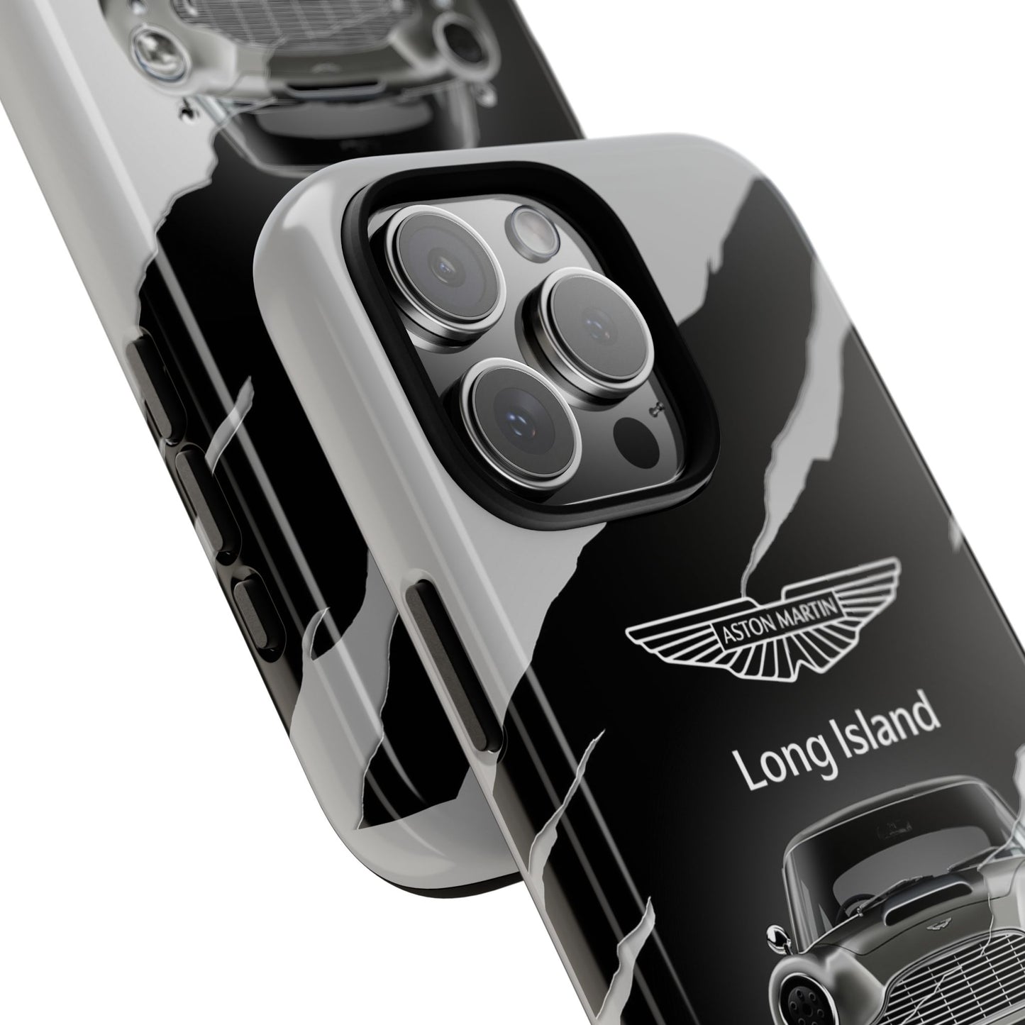 Aston Martin Long Island Phone Case Aston Martin DB5 Goldfinger 007 inspired Phone case (iPhone 8-17)