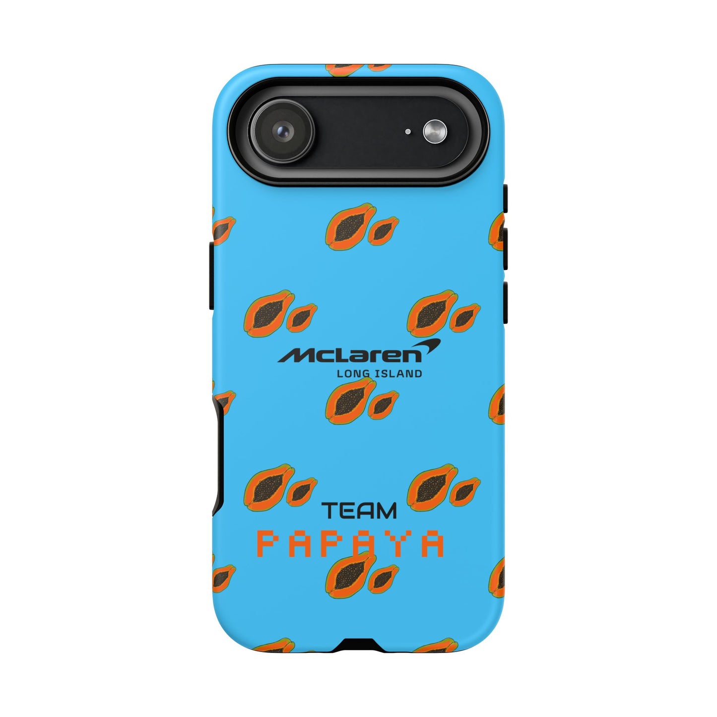 McLaren Long Island Team Papaya Impact-Resistant Phone Case - Sleek & Stylish