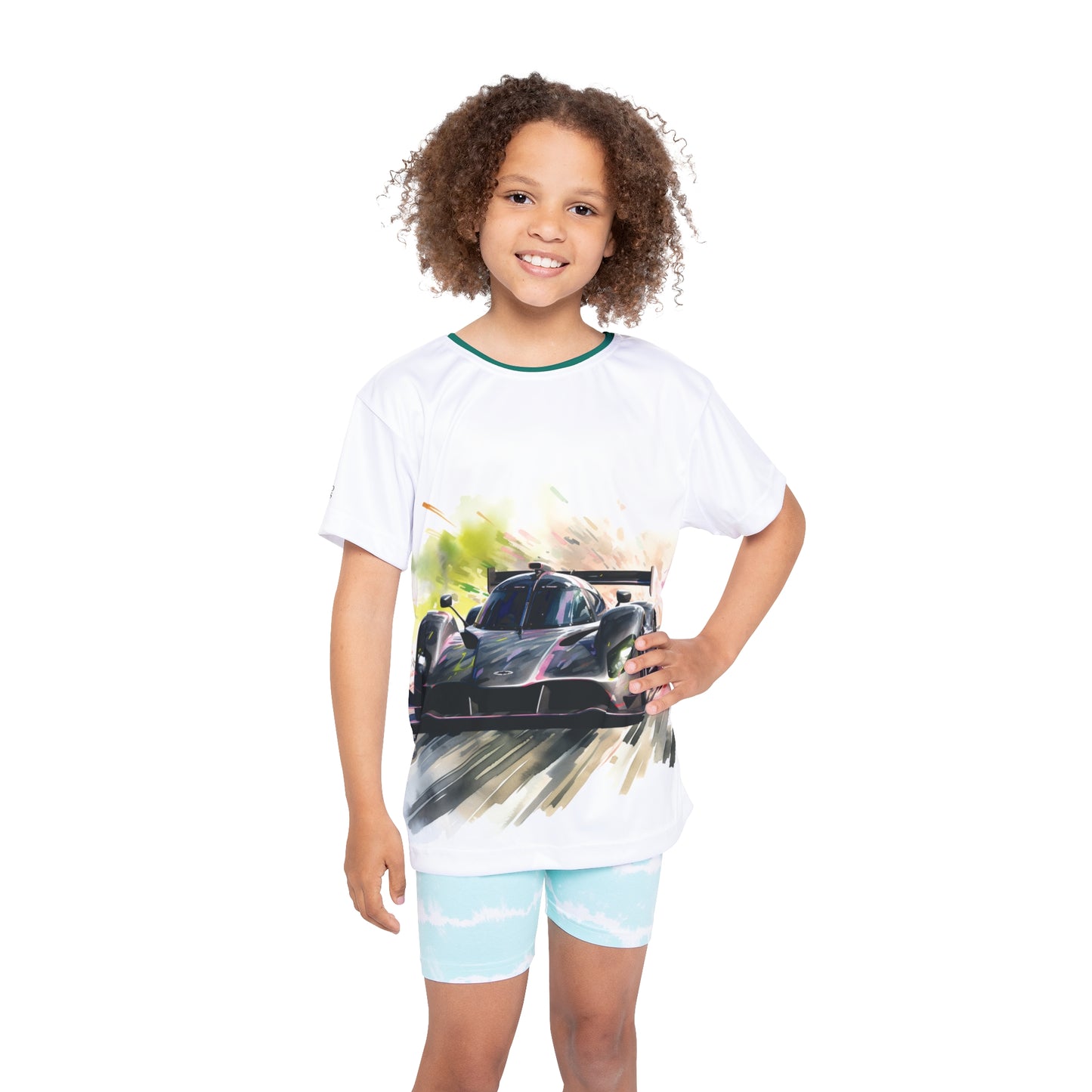 Kids Sports Jersey - AM VALKYRIE Design for Young Speed Enthusiasts