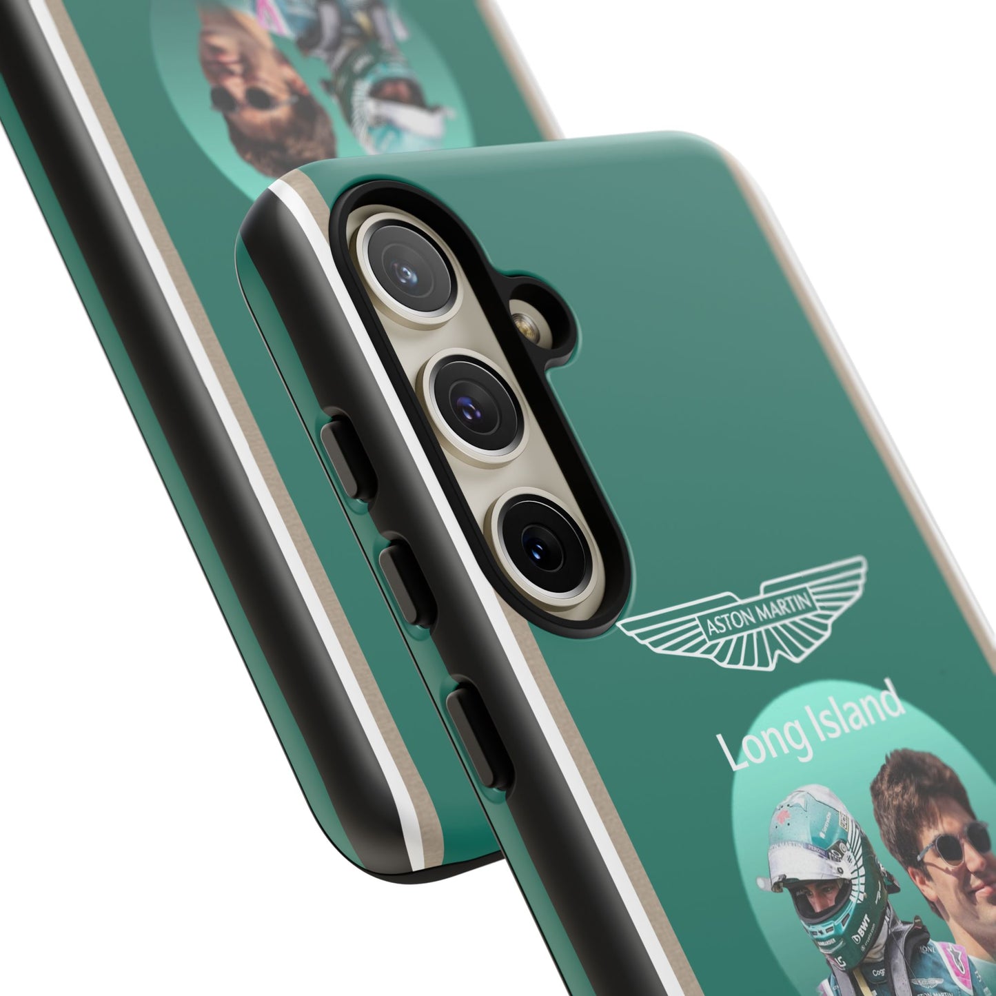 Aston Martin Long Island F1 inspired Lance Stroll Impact-Resistant Phone Case - Sleek & Stylish