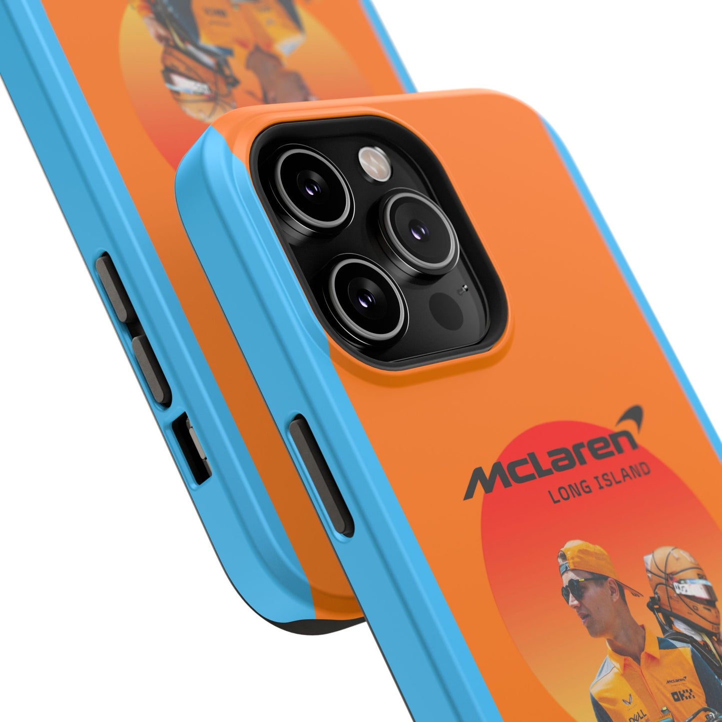 McLaren Long Island McLaren F1 inspired Lando Norris Impact-Resistant Phone Case - Sleek & Stylish