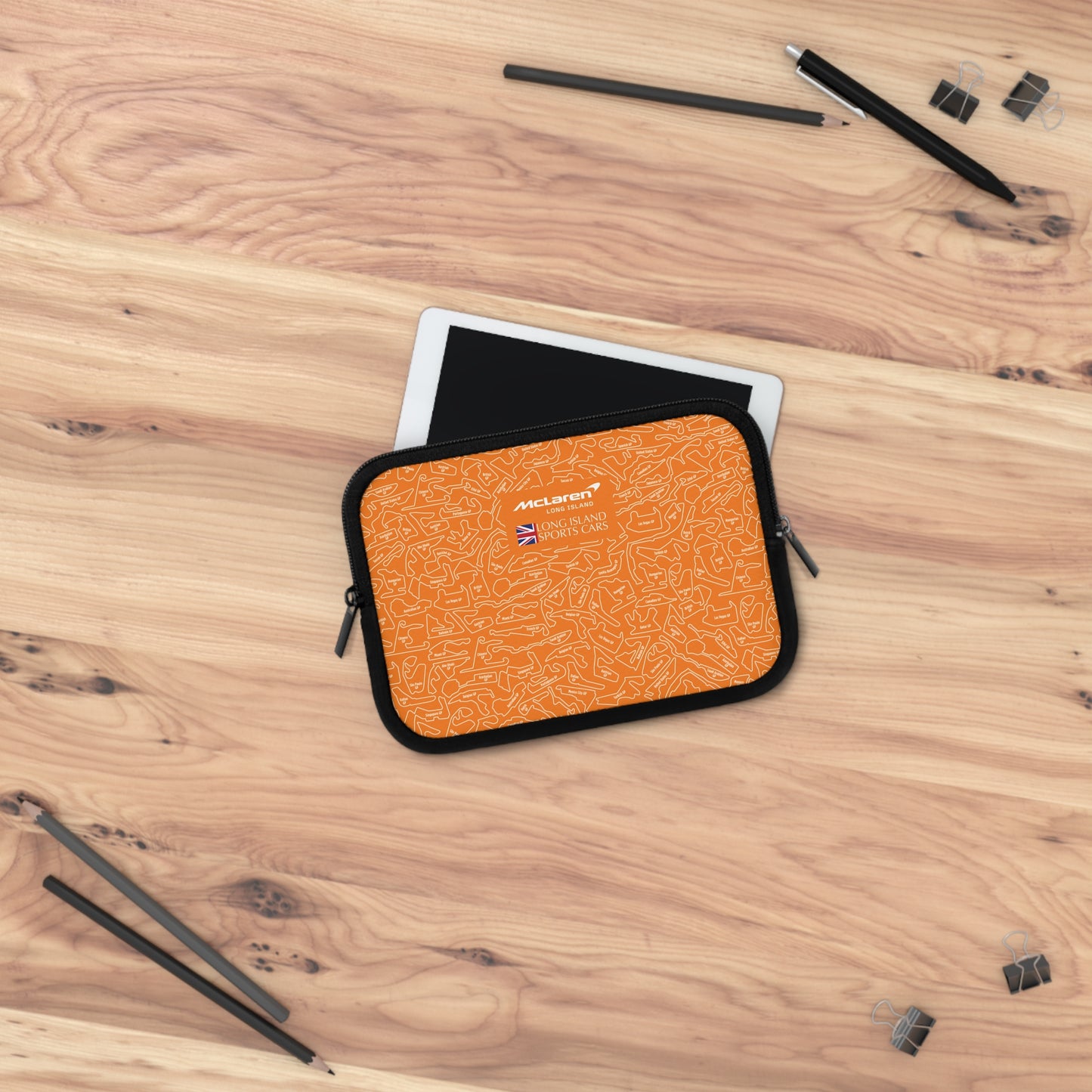 McLaren Long Island F1 Racetrack Laptop Sleeve