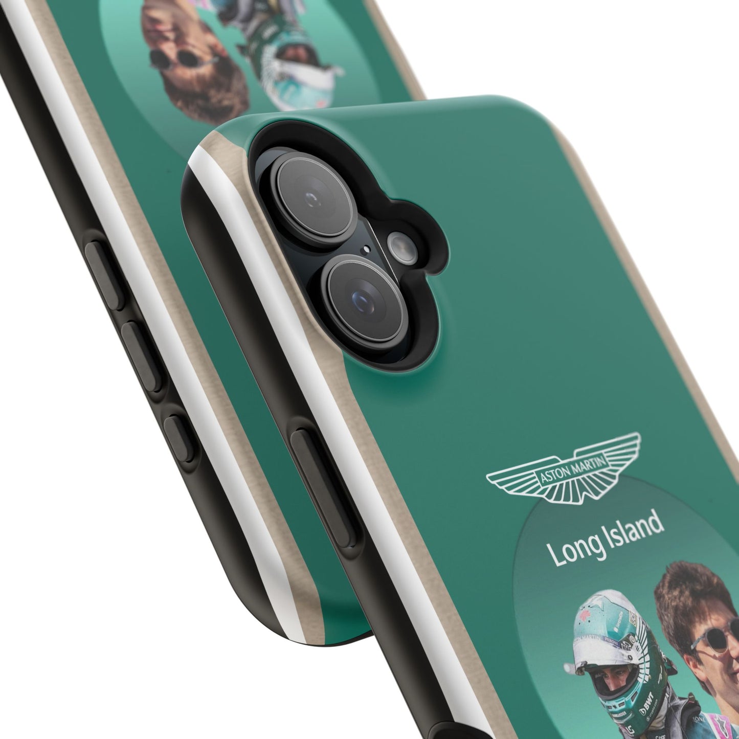 Aston Martin Long Island F1 inspired Lance Stroll Impact-Resistant Phone Case - Sleek & Stylish