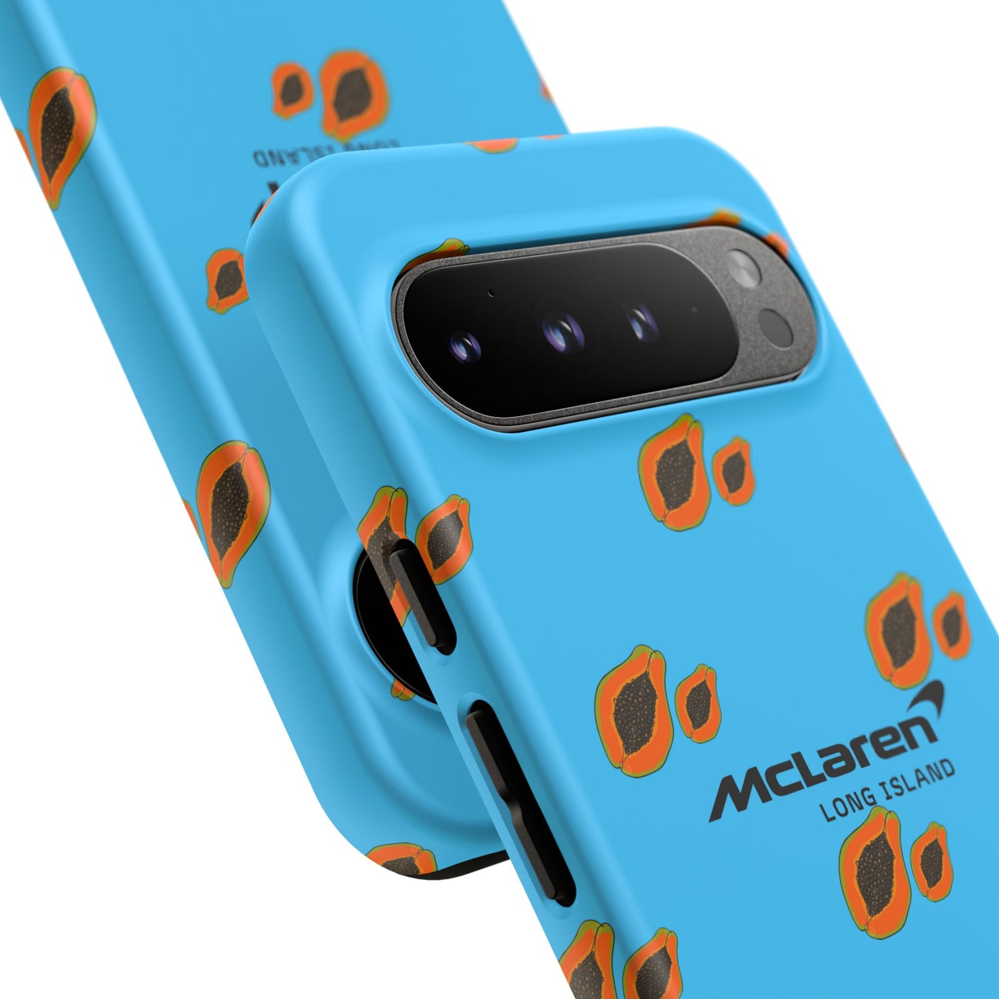 McLaren Long Island Team Papaya Impact-Resistant Phone Case - Sleek & Stylish