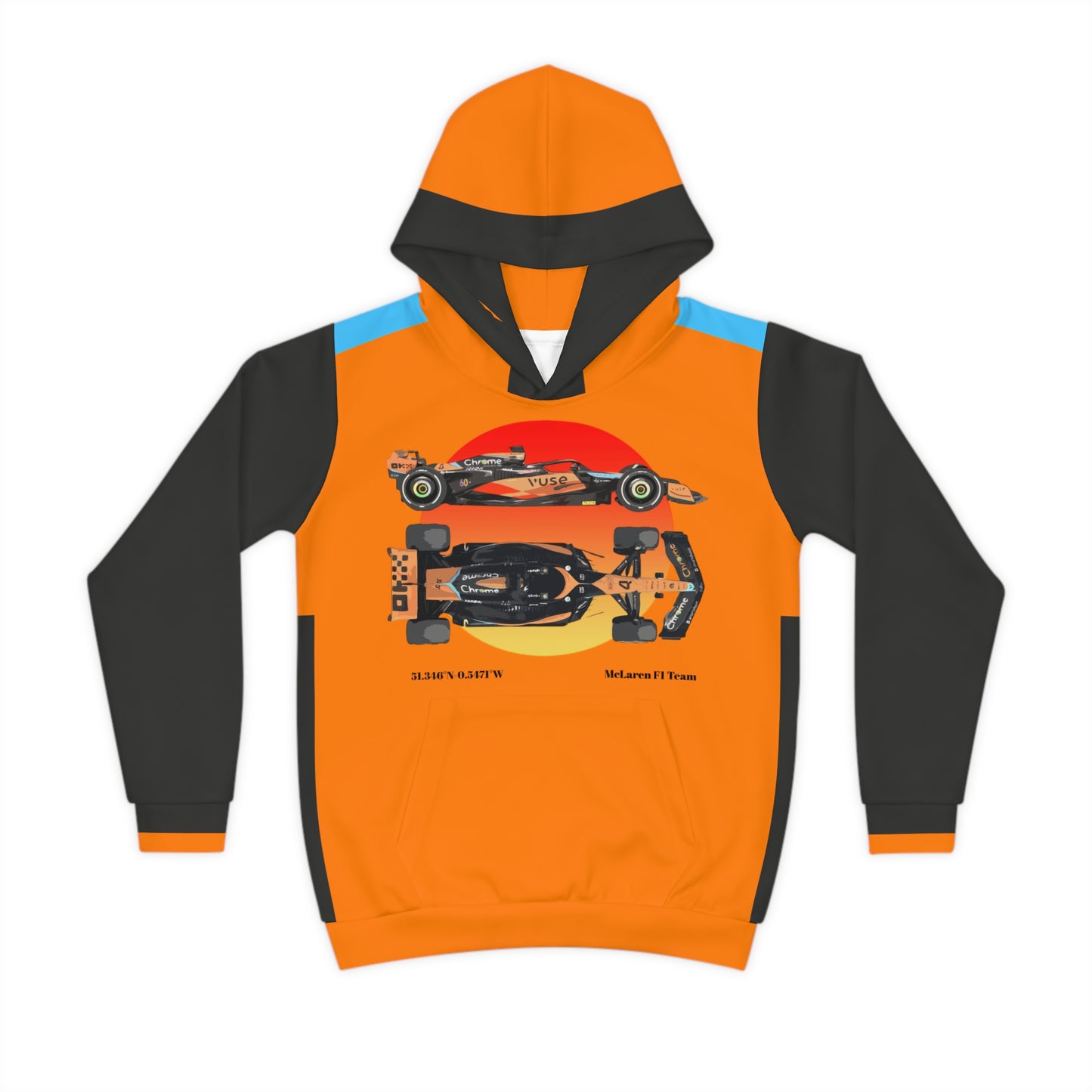 McLaren Long Island F1 inspired Children's Hoodie - Comfort and Style for Kids