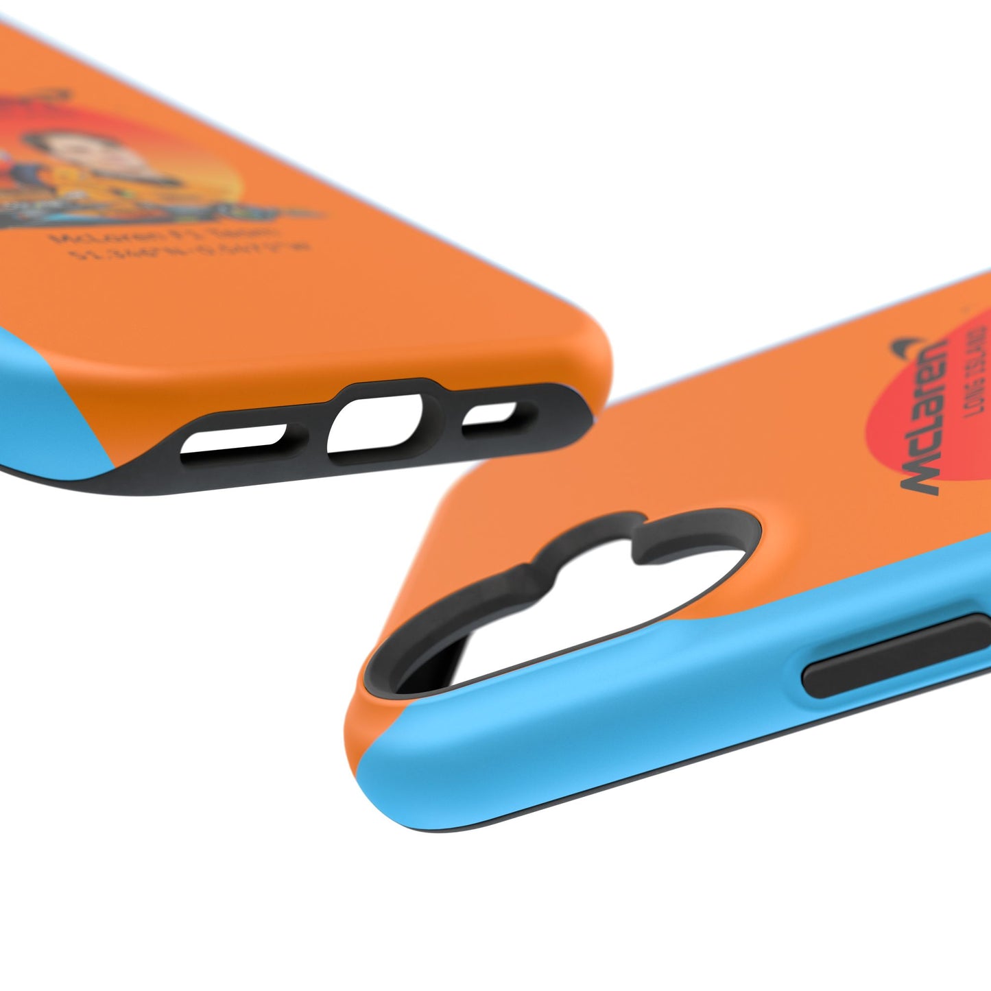 McLaren Long Island McLaren F1 inspired Oscar Piastri Impact-Resistant Phone Case - Sleek & Stylish