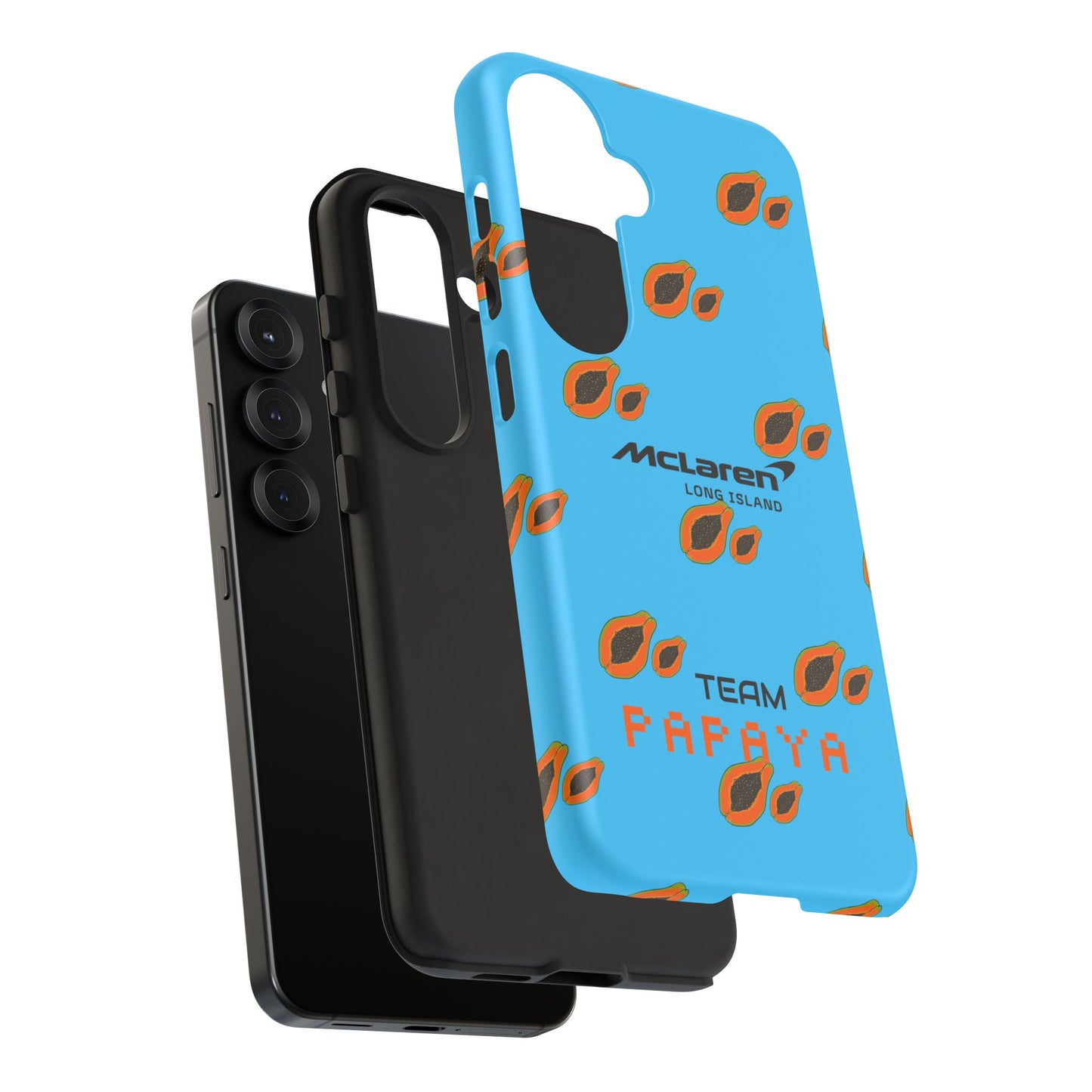 McLaren Long Island Team Papaya Impact-Resistant Phone Case - Sleek & Stylish