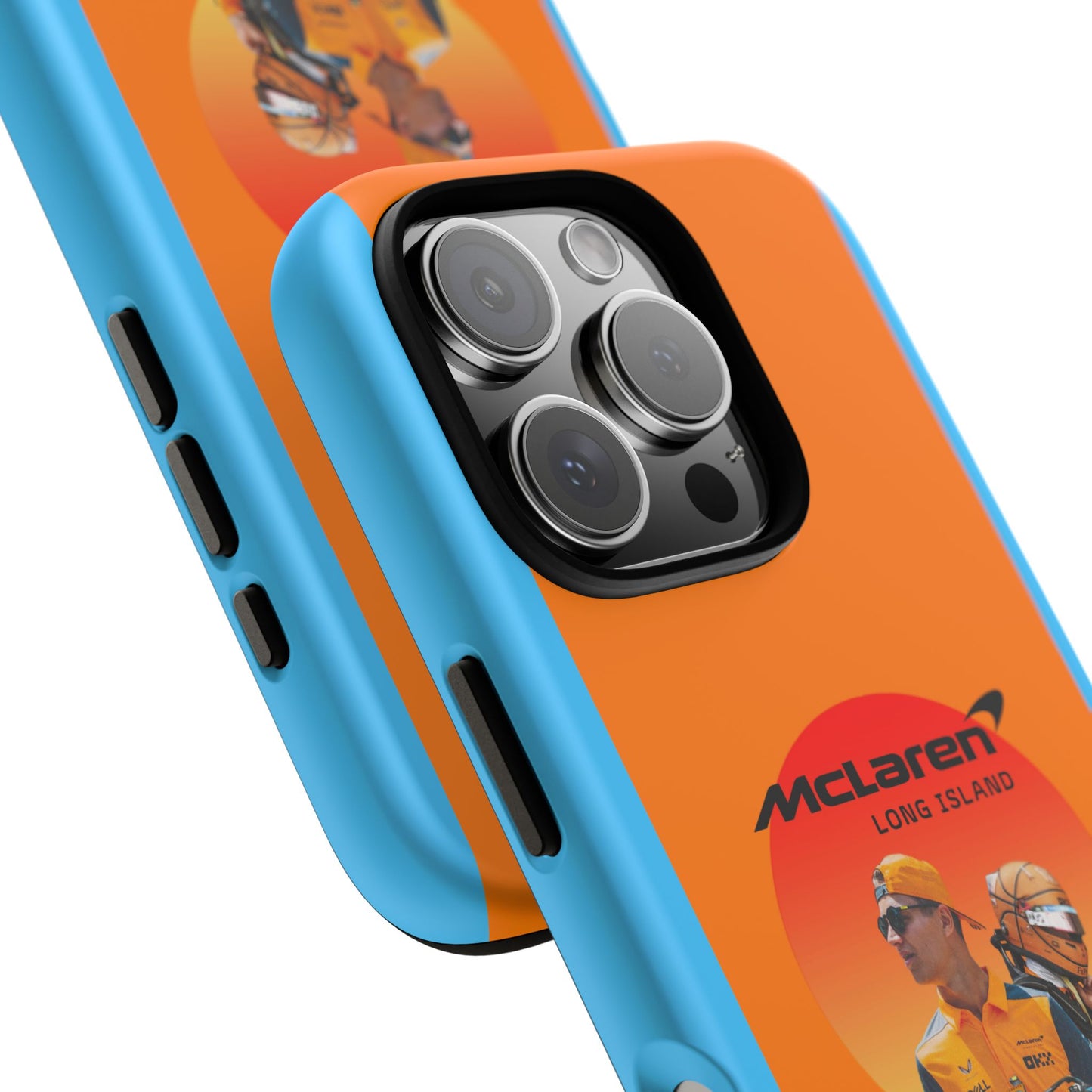 McLaren Long Island McLaren F1 inspired Lando Norris Impact-Resistant Phone Case - Sleek & Stylish