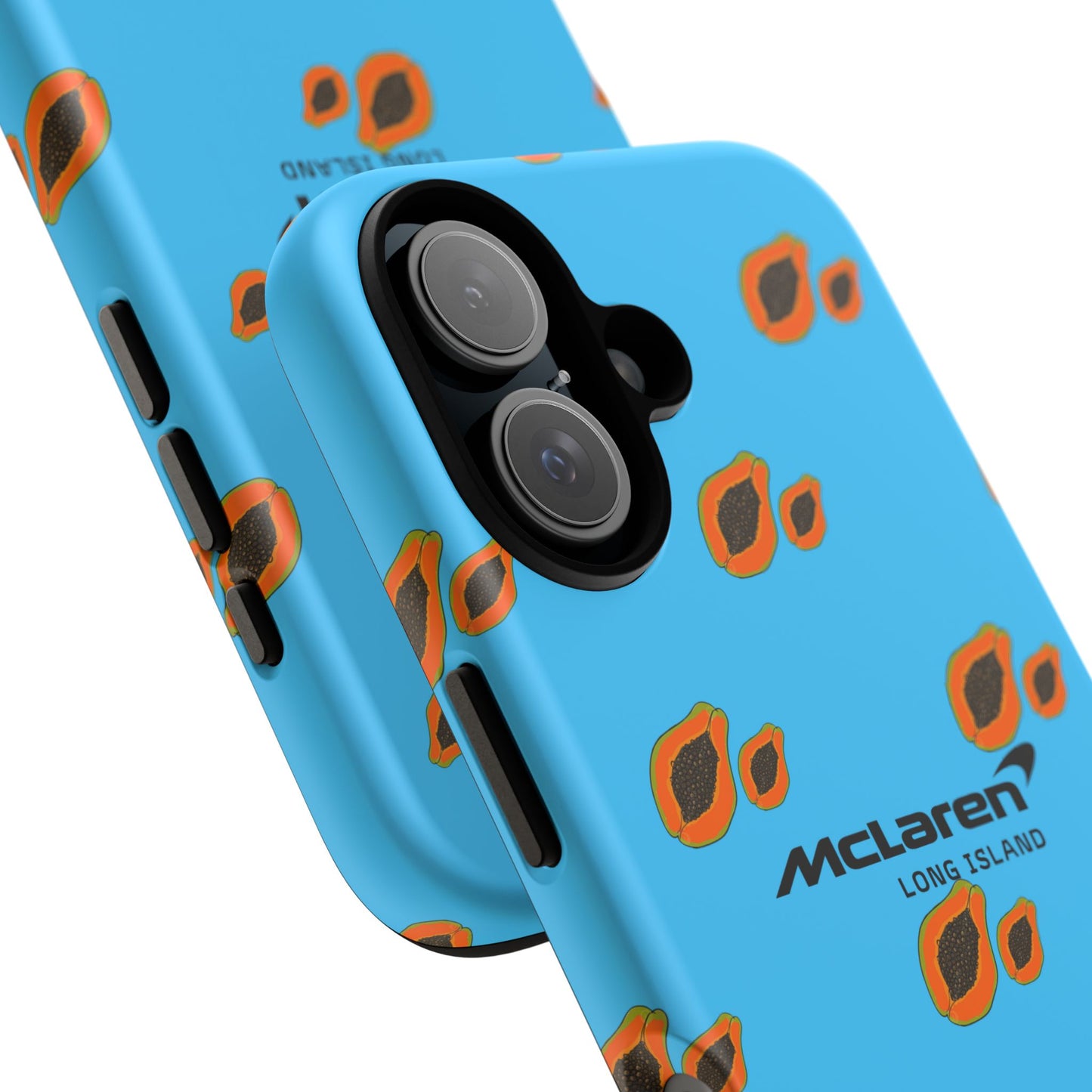 McLaren Long Island Team Papaya Impact-Resistant Phone Case - Sleek & Stylish