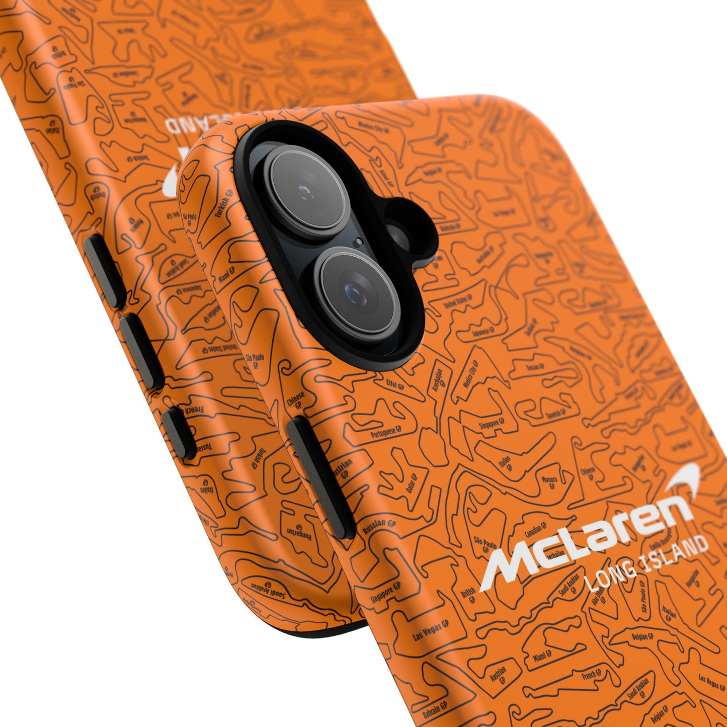 McLaren Long Island F1 race Track Inspired Impact-Resistant Phone Case