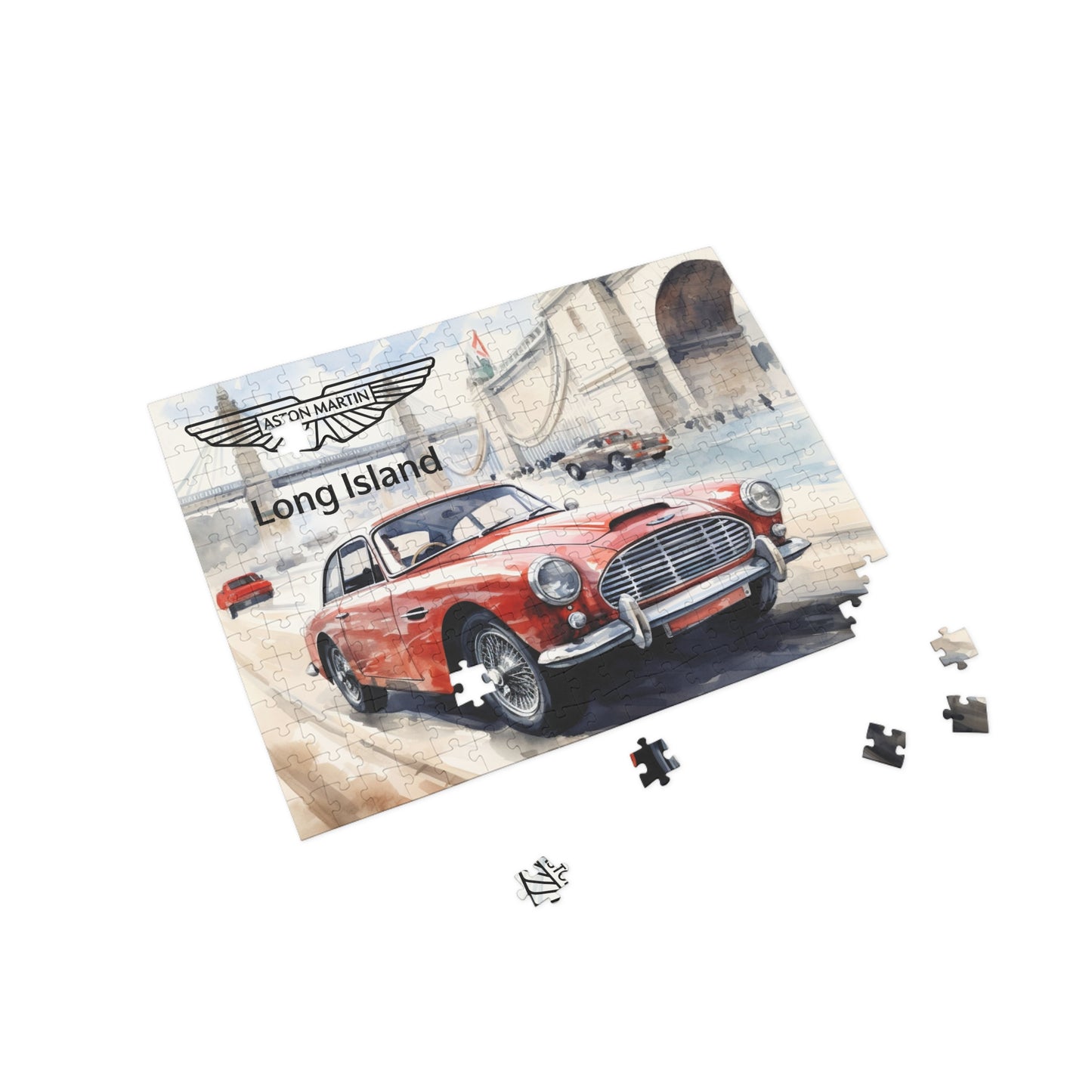 Aston Martin Long Island DB2 Inspired Puzzle - 96, 252, 500, 1000-Piece Options