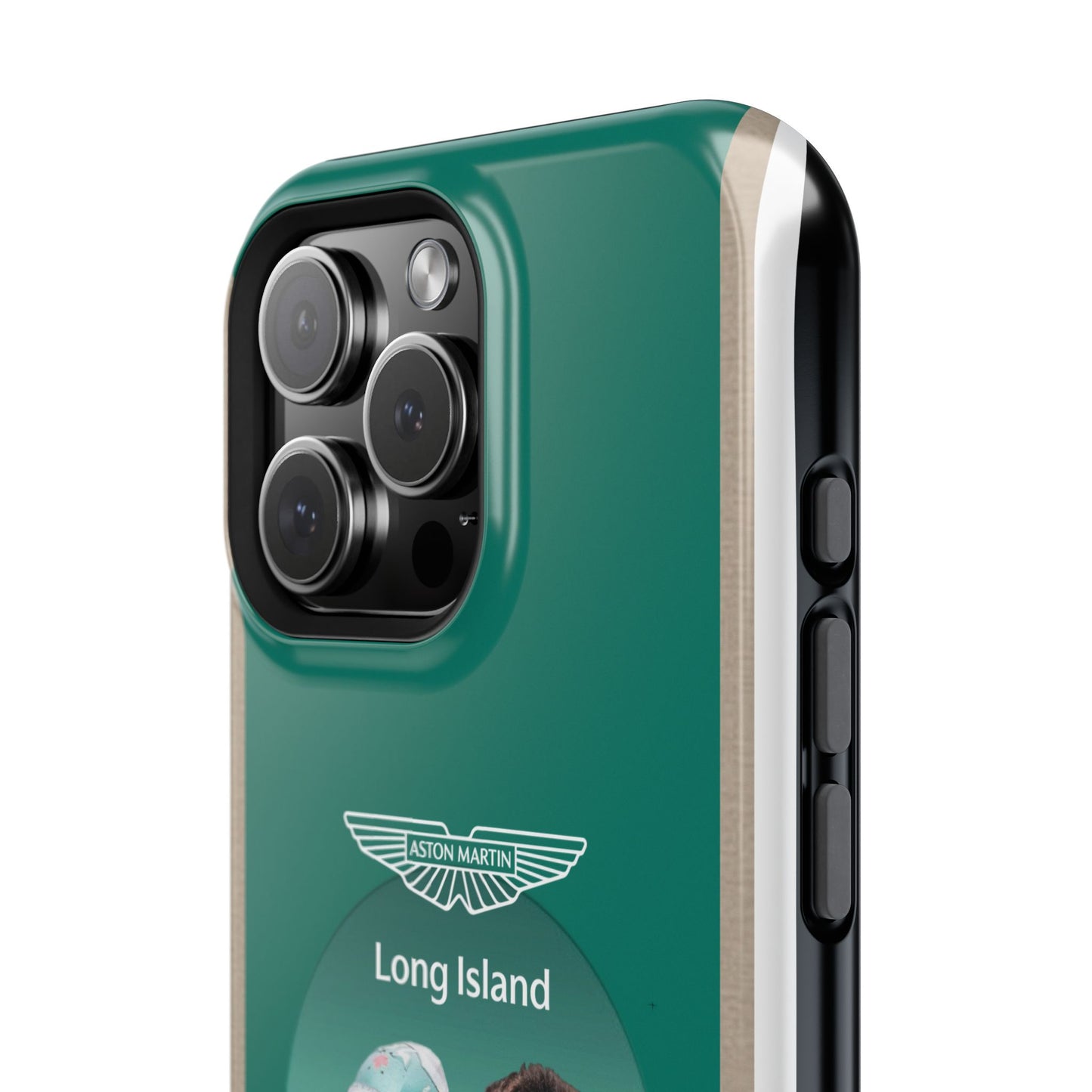 Aston Martin Long Island F1 inspired Lance Stroll Impact-Resistant Phone Case - Sleek & Stylish