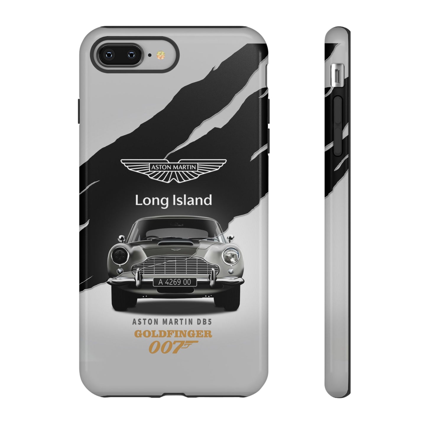 Aston Martin Long Island Phone Case Aston Martin DB5 Goldfinger 007 inspired Phone case (iPhone 8-17)
