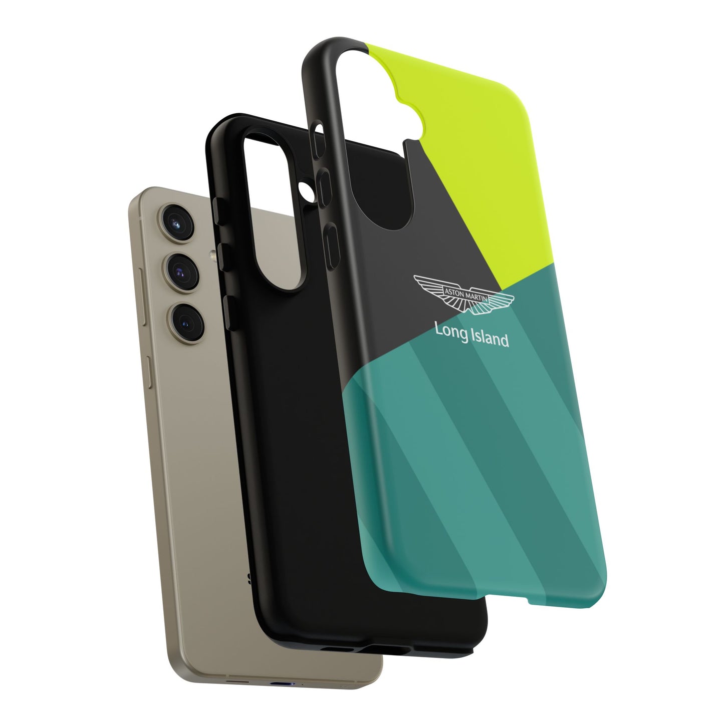 Aston Martin Long Island Impact-Resistant Phone Case | Durable Protection for Car Enthusiasts