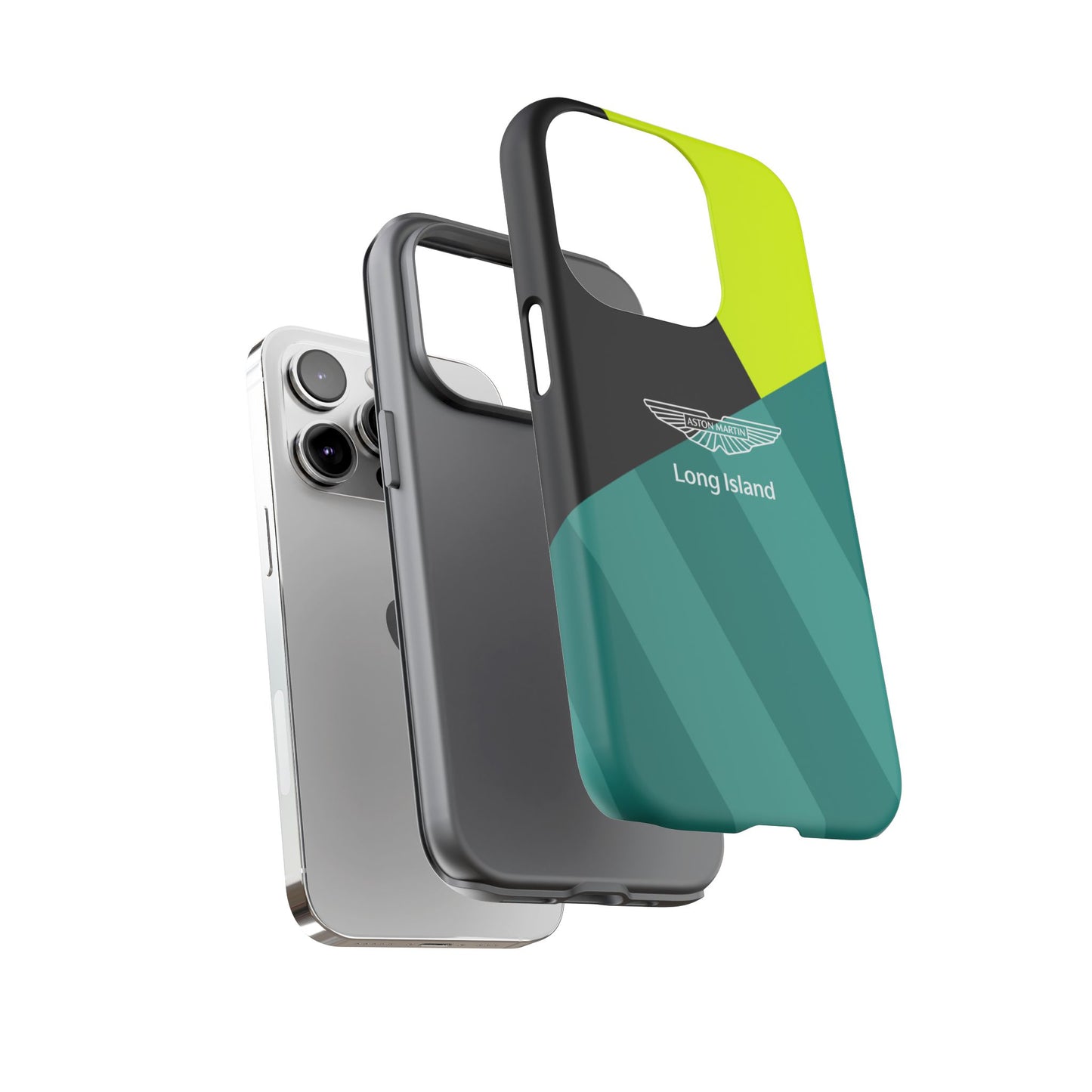 Aston Martin Long Island Impact-Resistant Phone Case | Durable Protection for Car Enthusiasts
