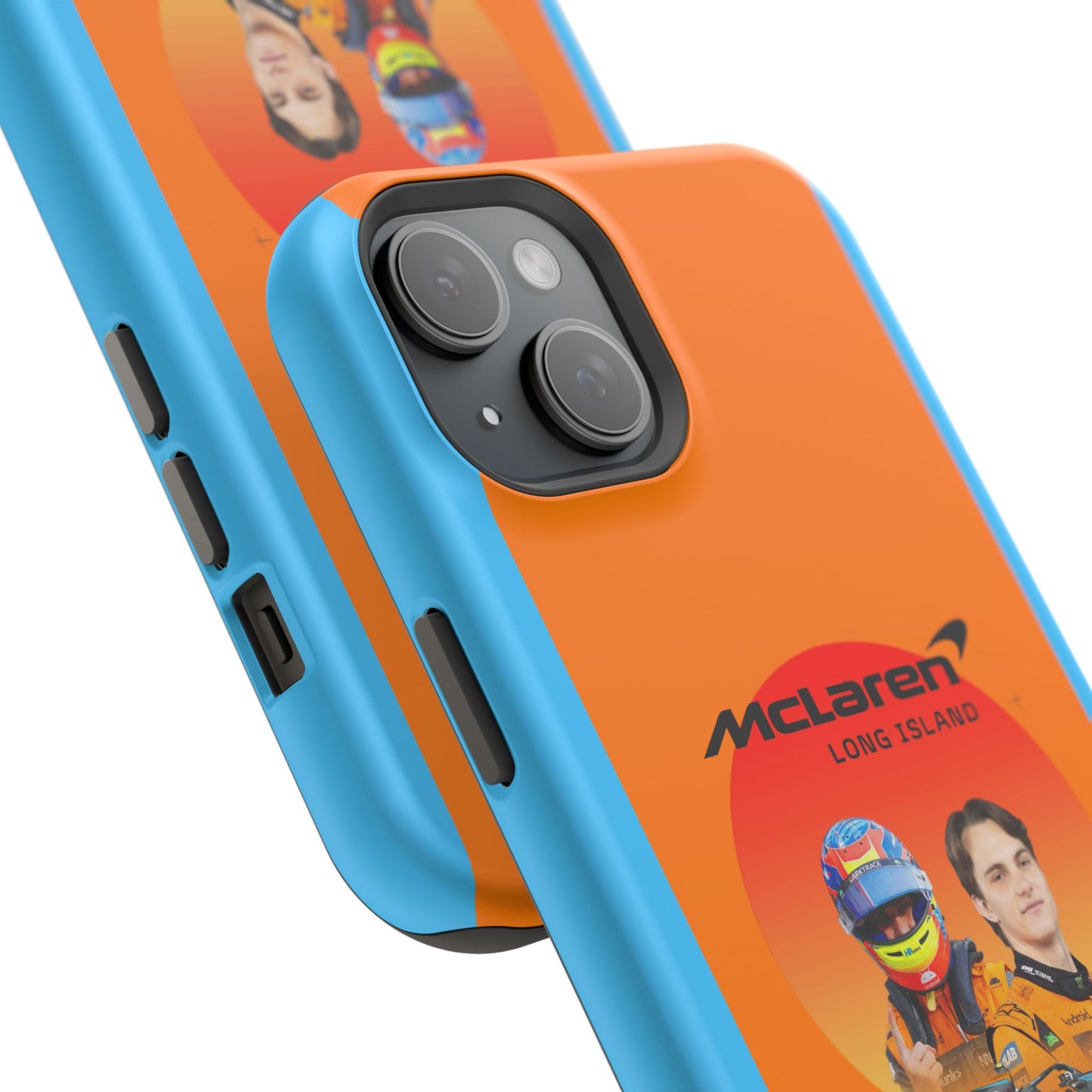 McLaren Long Island McLaren F1 inspired Oscar Piastri Impact-Resistant Phone Case - Sleek & Stylish