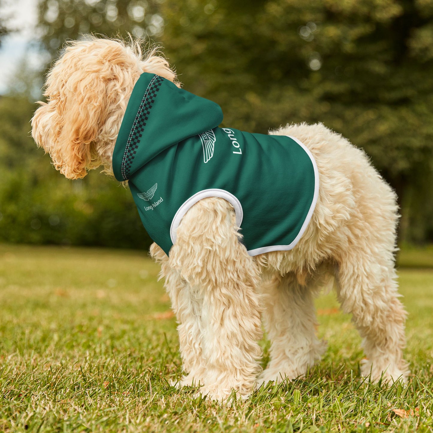 Aston Martin Long Island Pet Hoodie