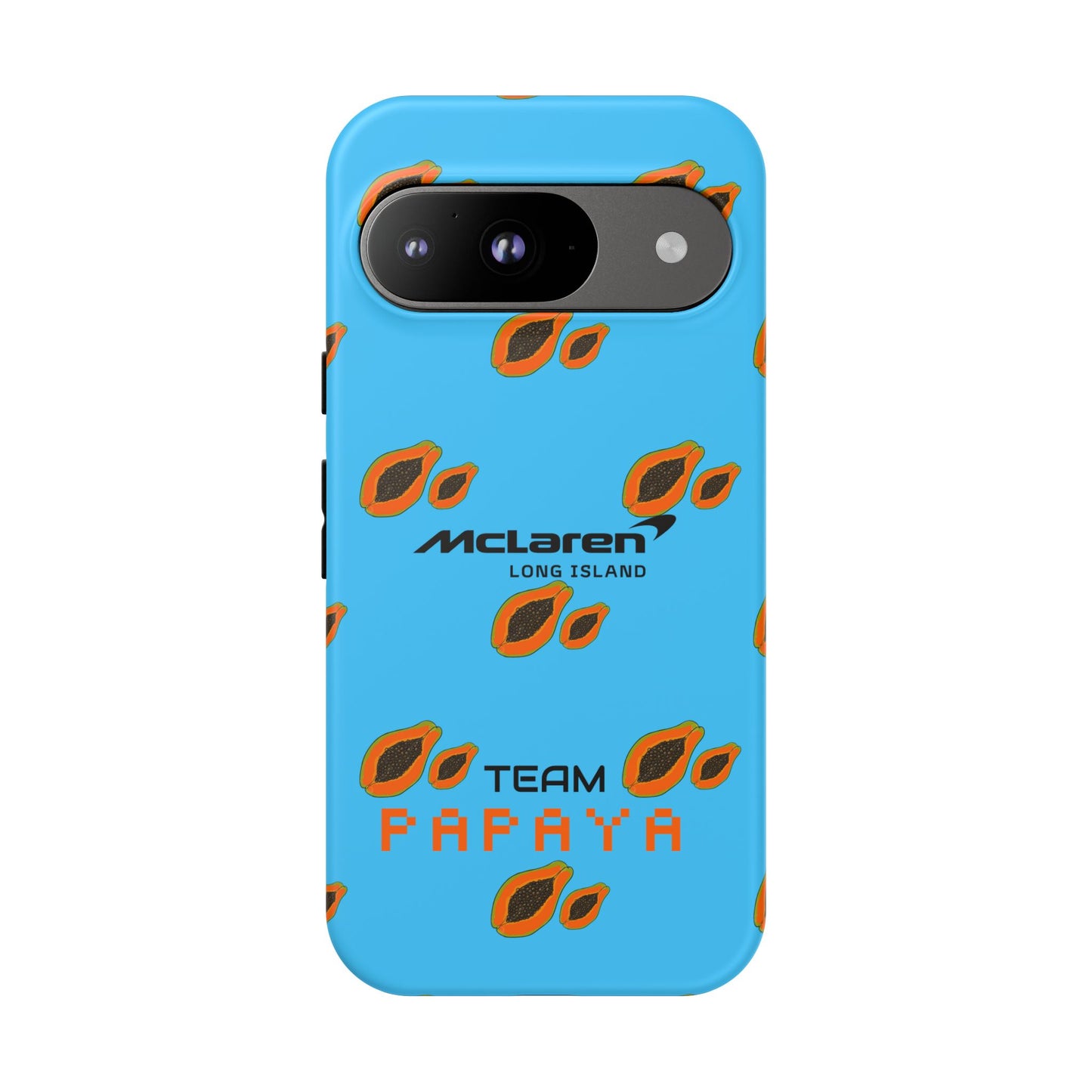 McLaren Long Island Team Papaya Impact-Resistant Phone Case - Sleek & Stylish