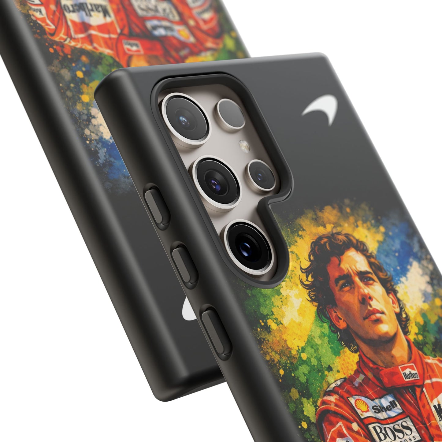 McLaren Long Island "Always Senna" Ayrton Senna Inspired Impact-Resistant Phone Case | Durable Protection for Car Enthusiasts