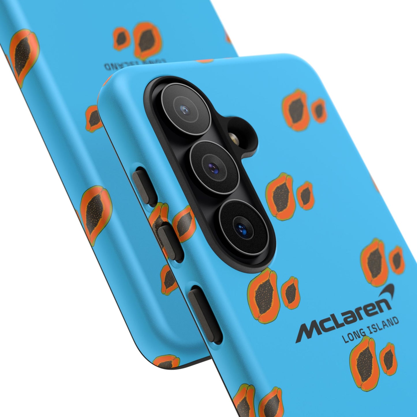 McLaren Long Island Team Papaya Impact-Resistant Phone Case - Sleek & Stylish