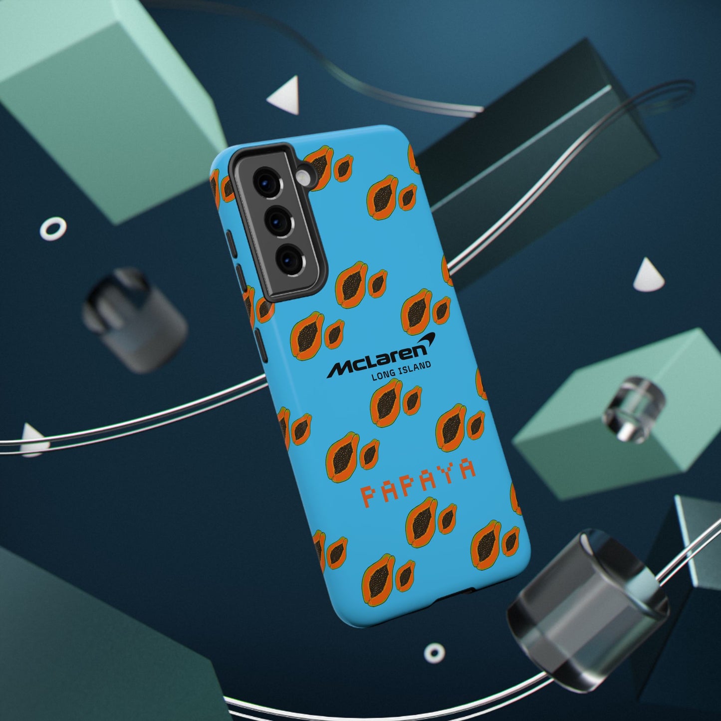 McLaren Long Island Papaya Impact-Resistant Phone Case - Sleek & Stylish