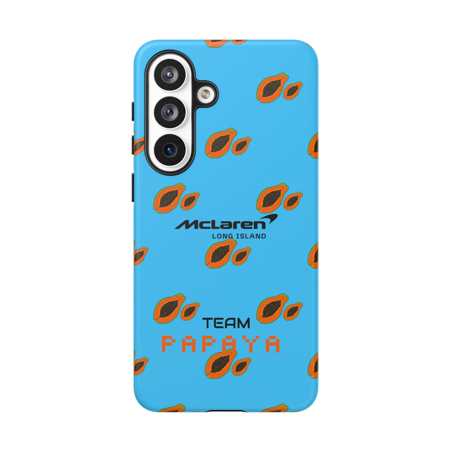 McLaren Long Island Team Papaya Impact-Resistant Phone Case - Sleek & Stylish