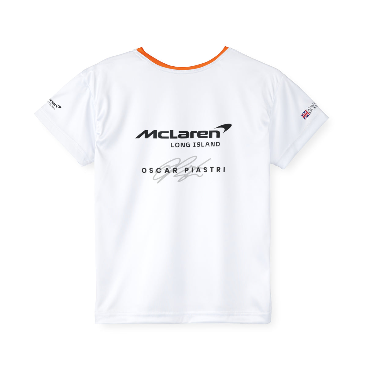 Kids Sports Jersey - Oscar Piastri Formula 1 inspired Design for Young Speed Enthusiasts