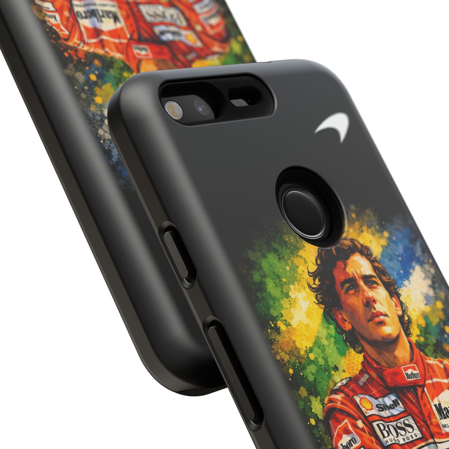 McLaren Long Island "Always Senna" Ayrton Senna Inspired Impact-Resistant Phone Case | Durable Protection for Car Enthusiasts