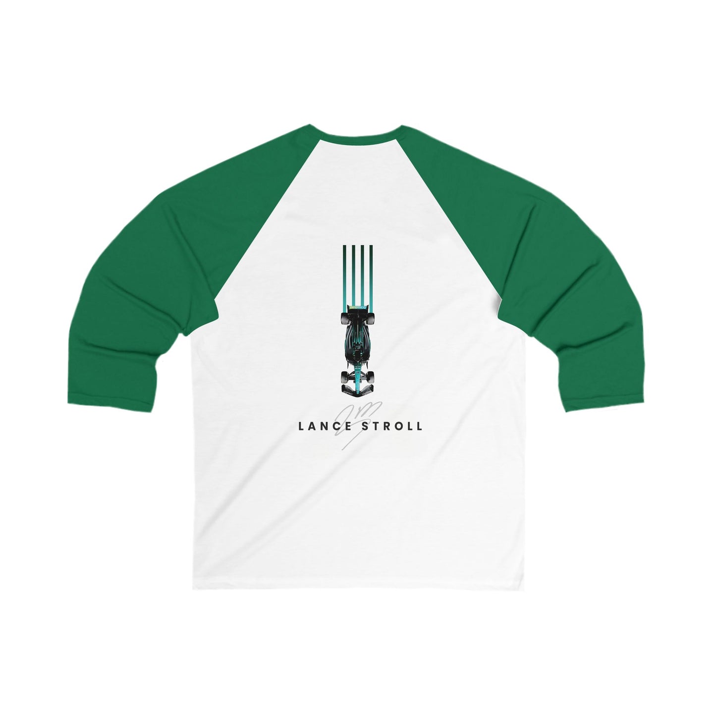 Aston Martin Long island / Lance Stroll F1 Team Inspired Stylish Unisex Baseball Tee, Casual Retro Top