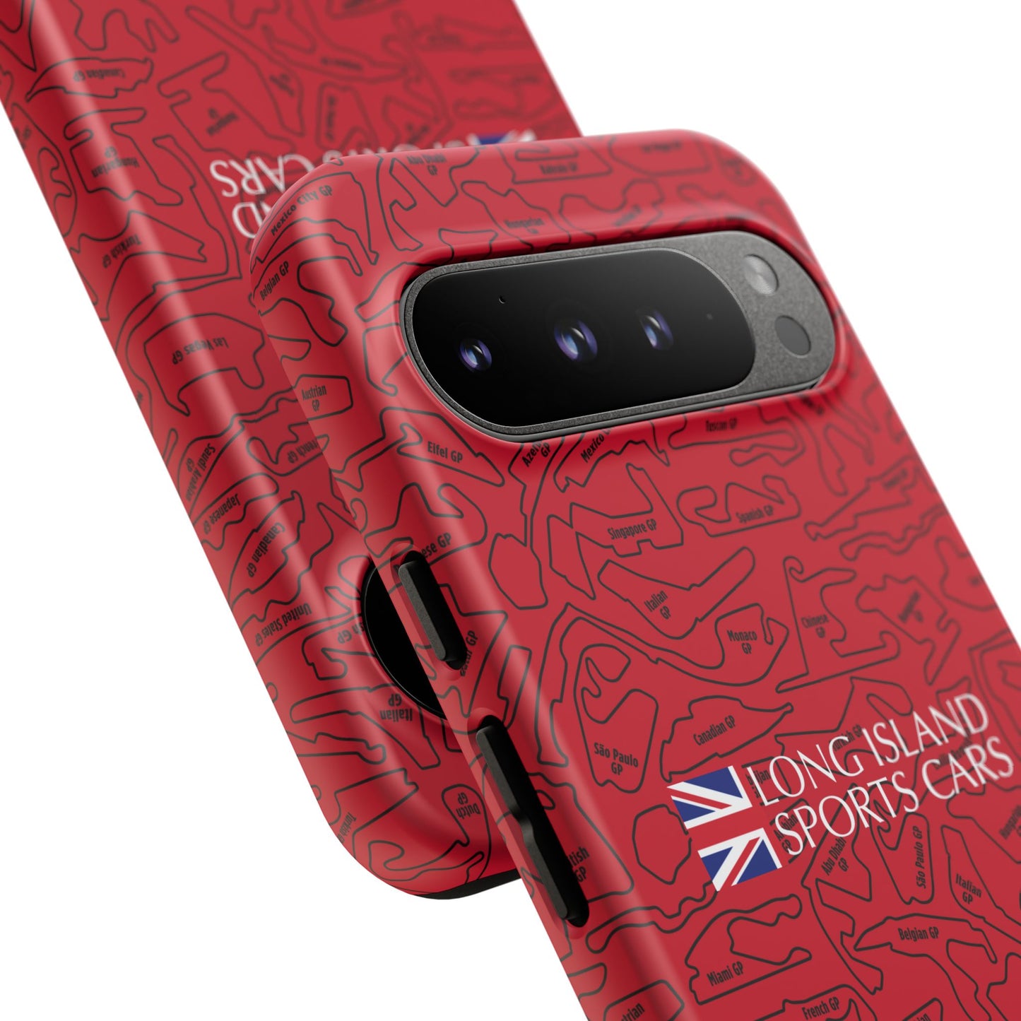 Long Island Sports Cars F1 race Track Inspired Impact-Resistant Phone Case