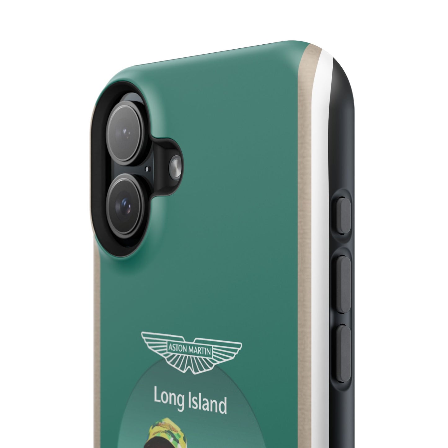 Aston Martin Long Island F1 inspired Fernando Alonso Impact-Resistant Phone Case - Sleek & Stylish