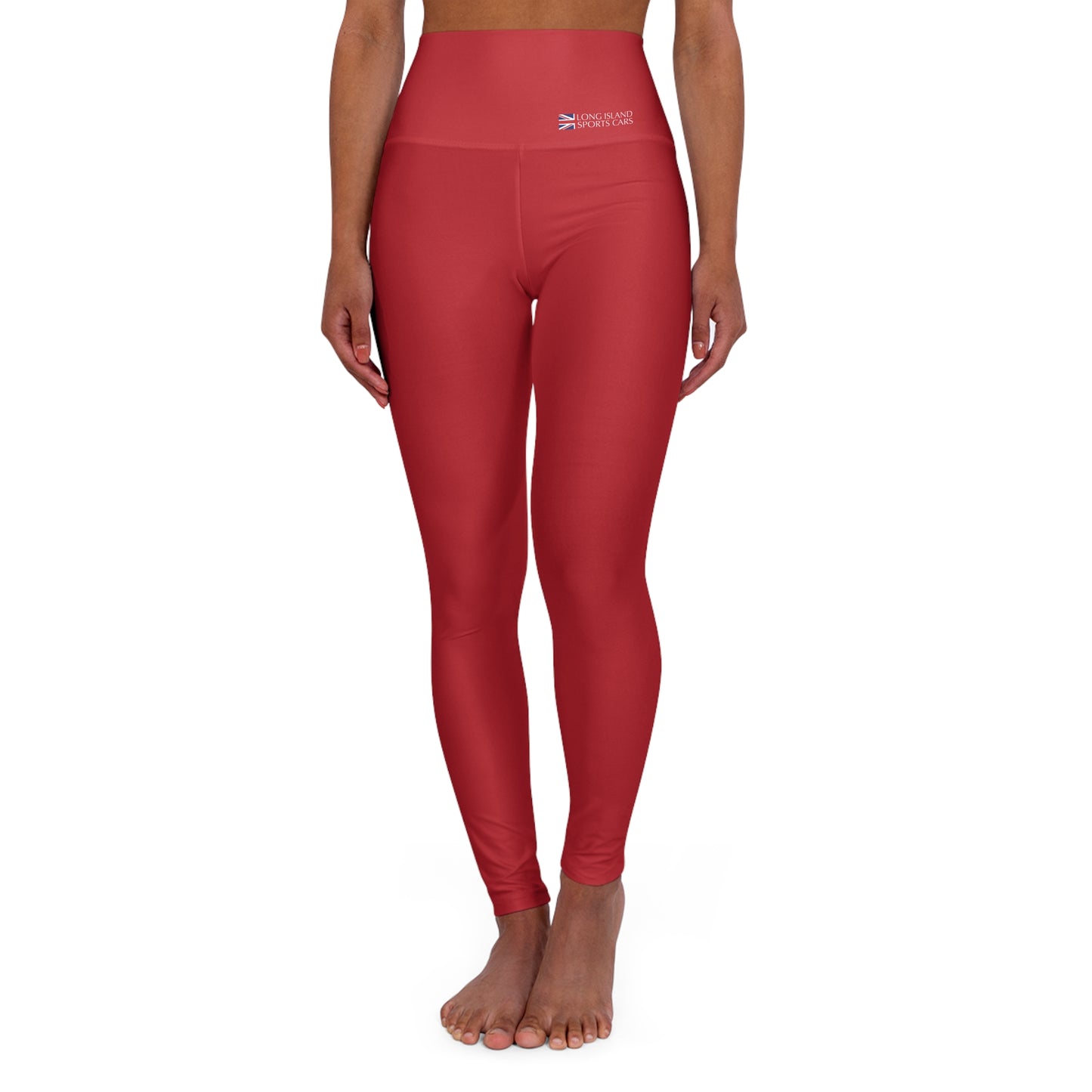 Long Island Sports Cars High Waisted Yoga Leggings - Stylish Comfort for Active Lifestyles