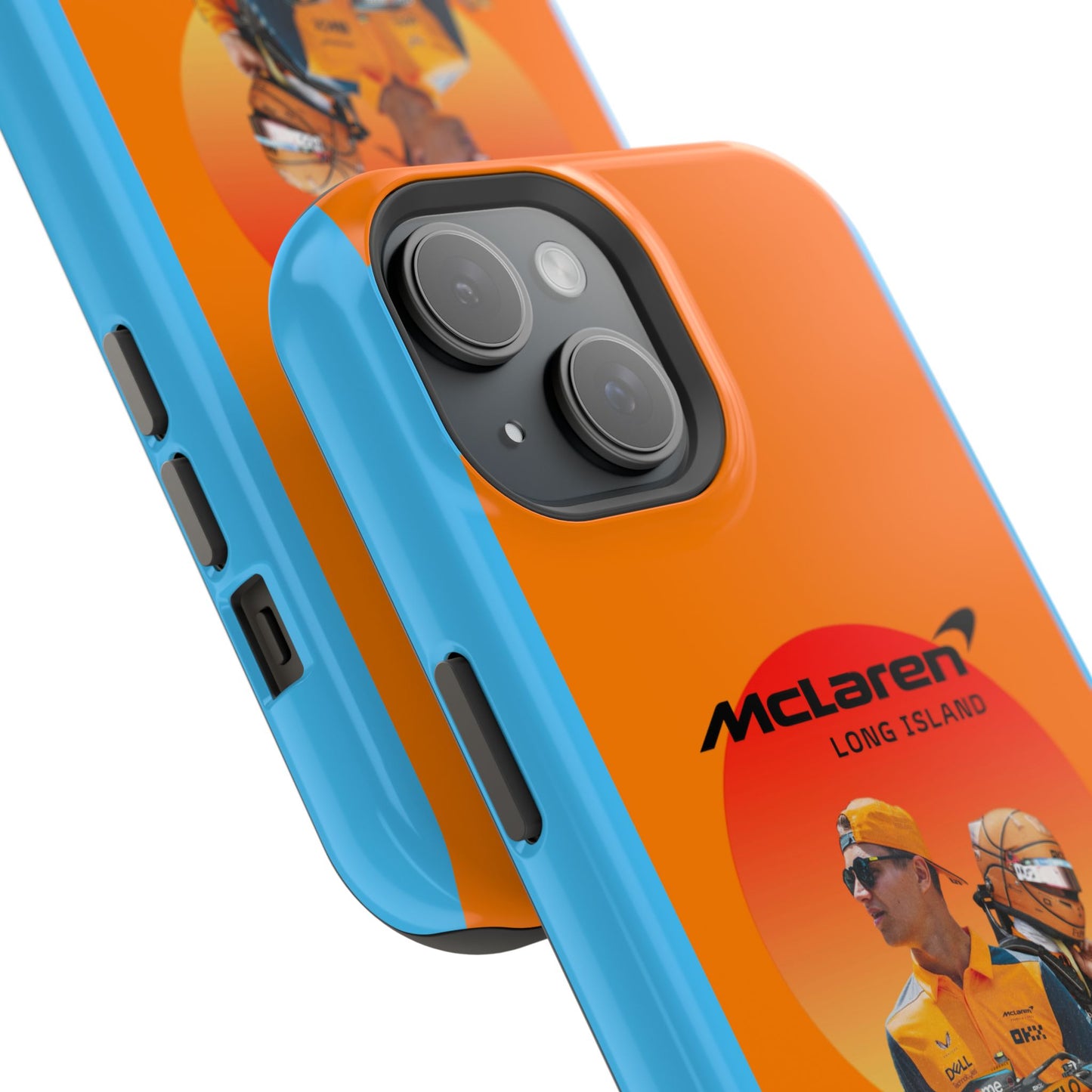 McLaren Long Island McLaren F1 inspired Lando Norris Impact-Resistant Phone Case - Sleek & Stylish