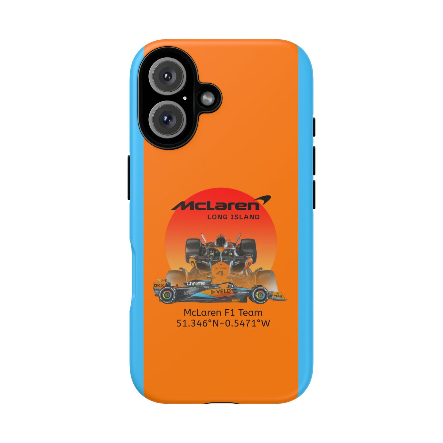 McLaren Long Island Formula 1 inspired Impact-Resistant Phone Case - Sleek & Stylish