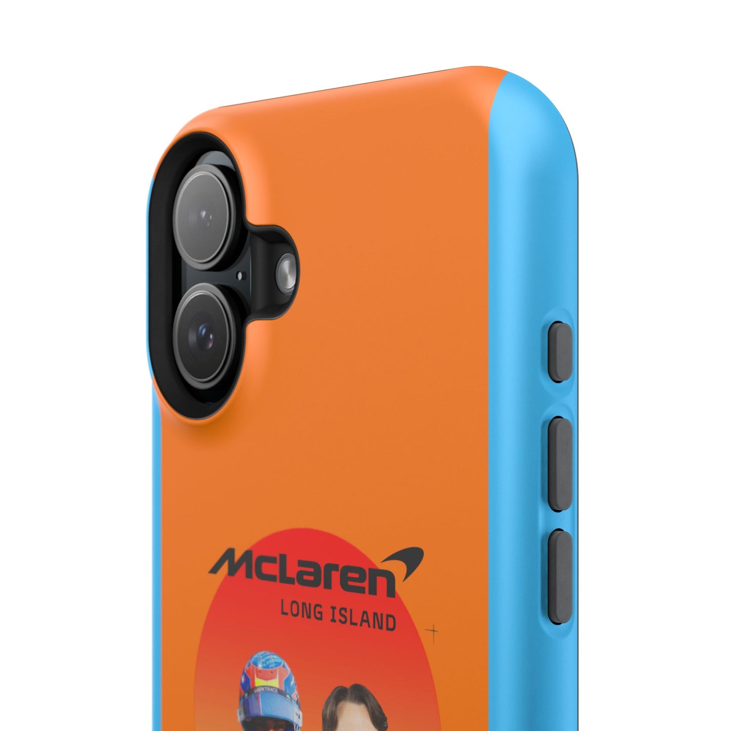 McLaren Long Island McLaren F1 inspired Oscar Piastri Impact-Resistant Phone Case - Sleek & Stylish