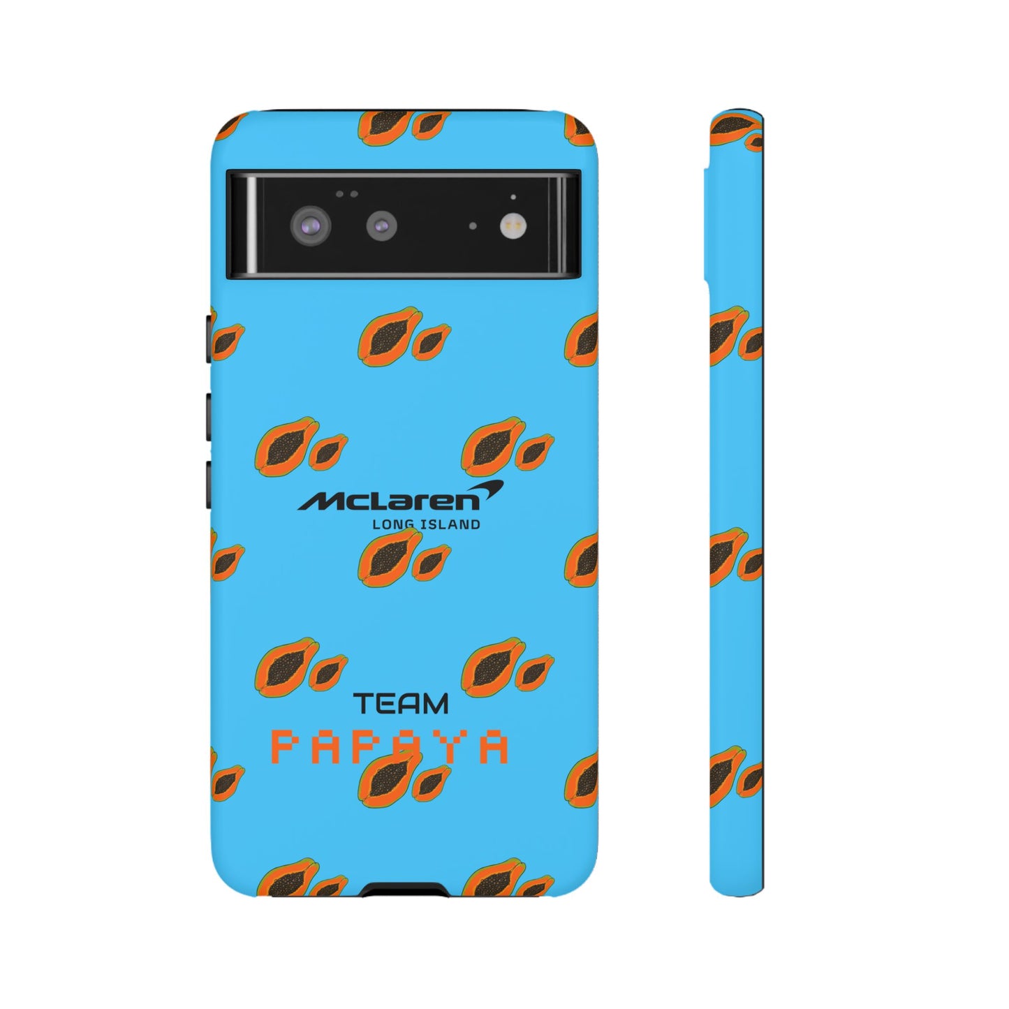 McLaren Long Island Team Papaya Impact-Resistant Phone Case - Sleek & Stylish