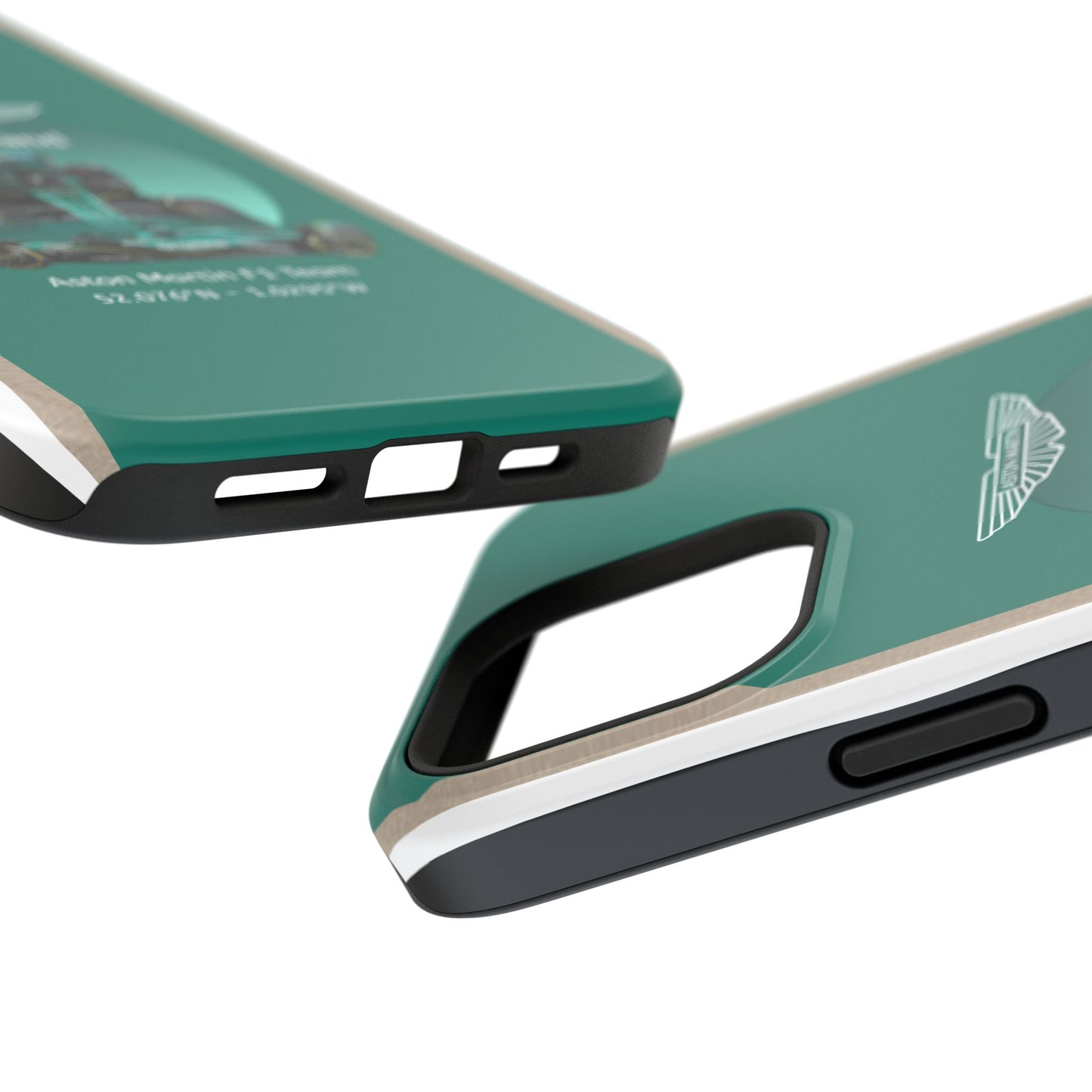 Aston Martin Long Island Formula 1 inspired Impact-Resistant Phone Case - Sleek & Stylish