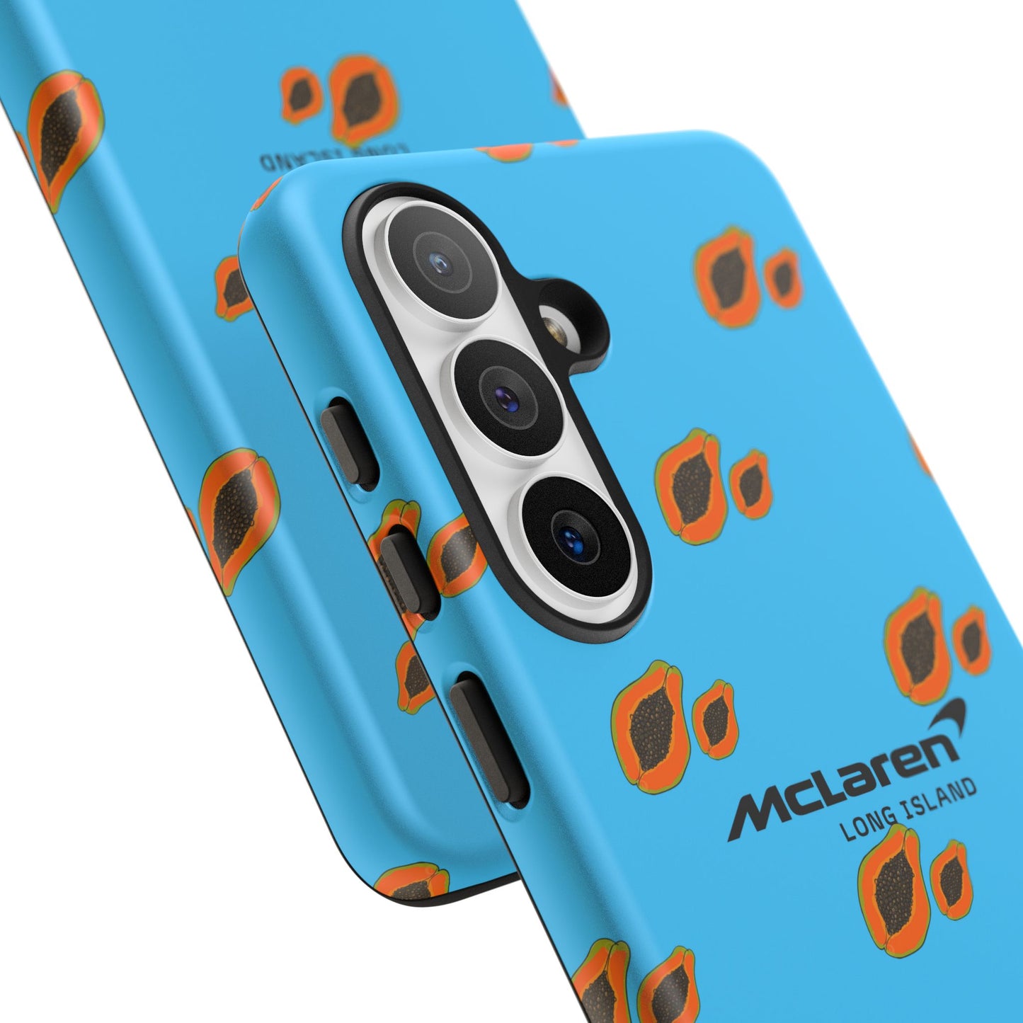 McLaren Long Island Team Papaya Impact-Resistant Phone Case - Sleek & Stylish