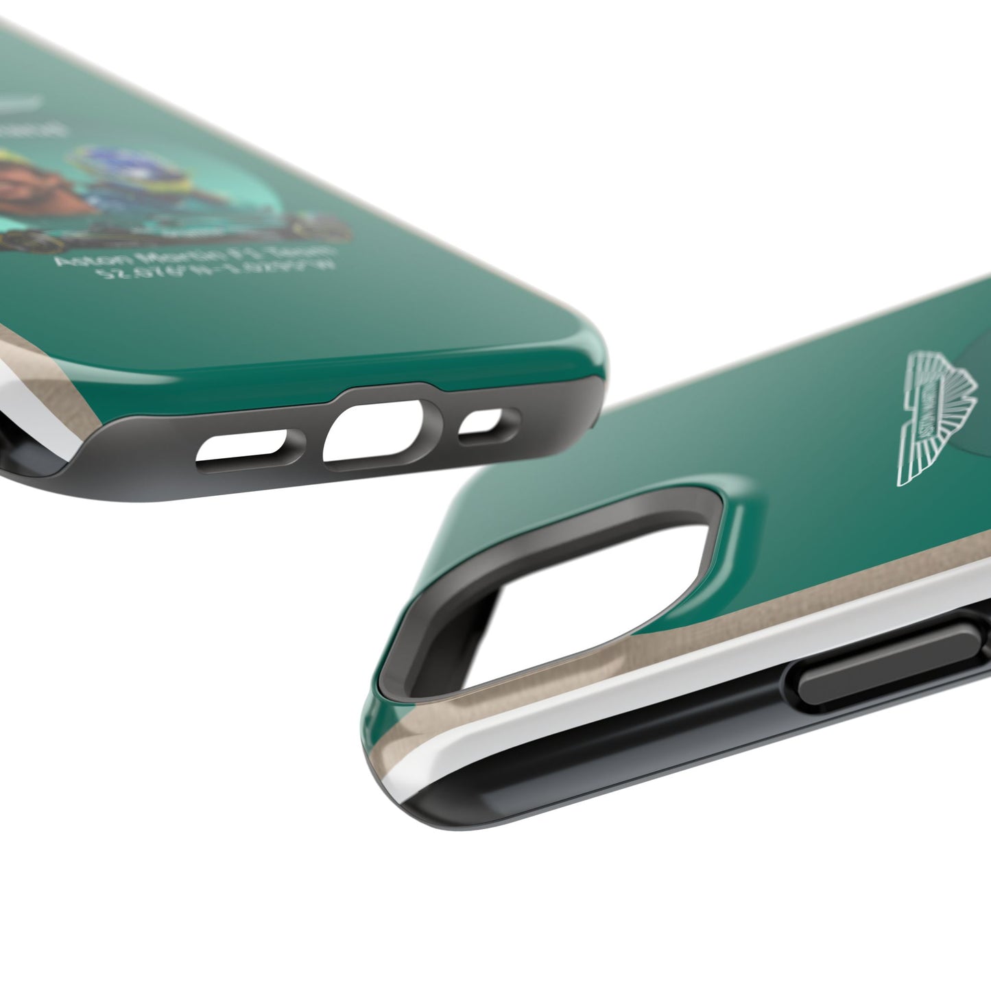 Aston Martin Long Island F1 inspired Fernando Alonso Impact-Resistant Phone Case - Sleek & Stylish