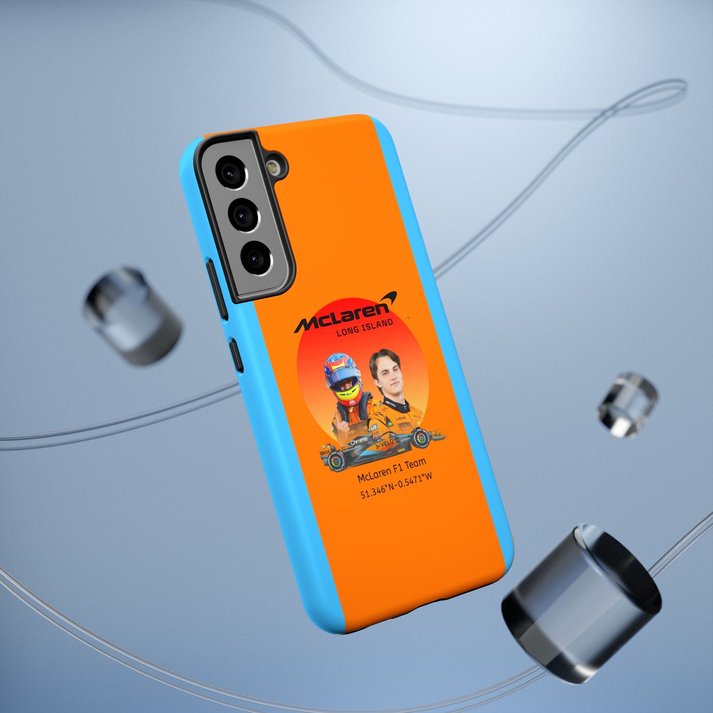 McLaren Long Island McLaren F1 inspired Oscar Piastri Impact-Resistant Phone Case - Sleek & Stylish