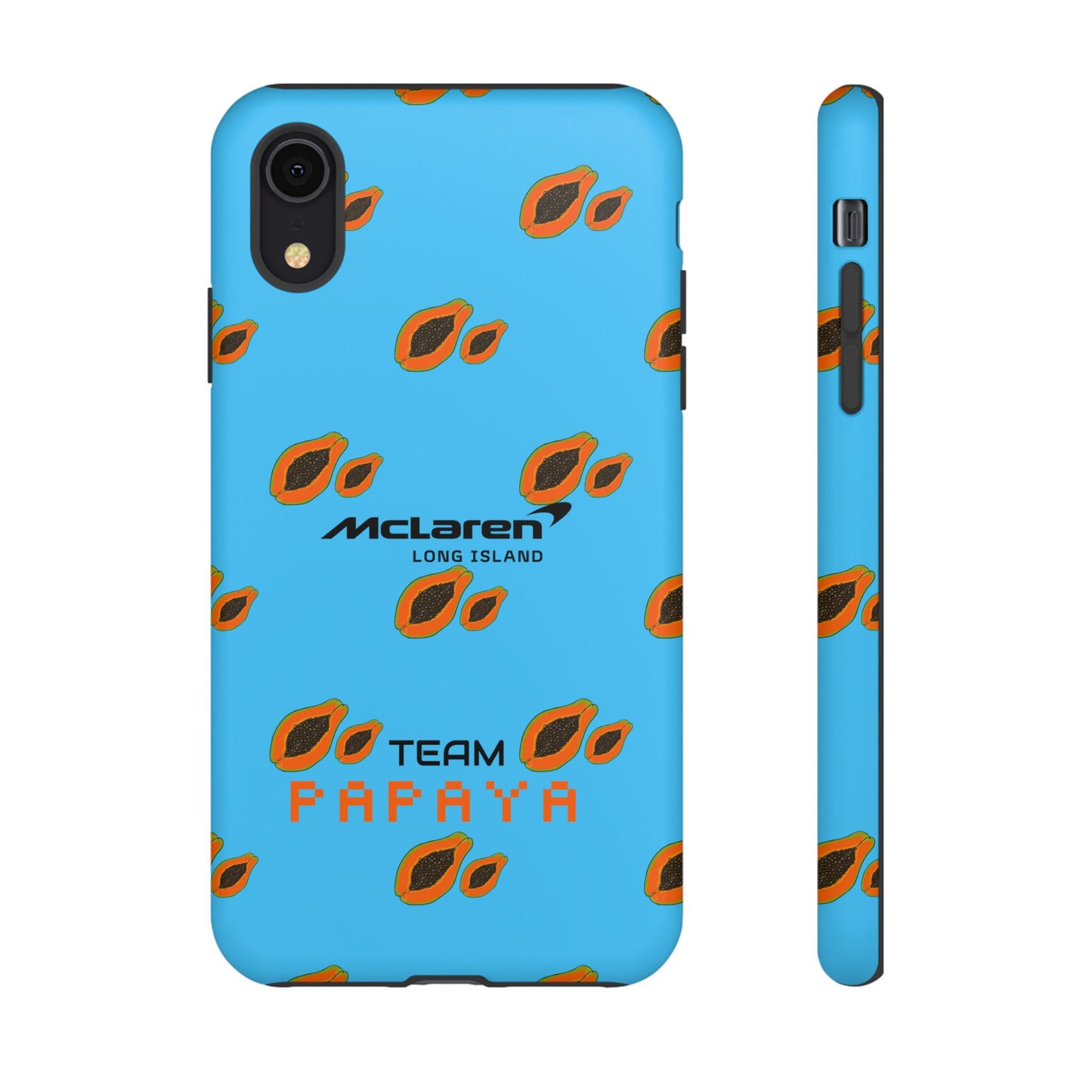 McLaren Long Island Team Papaya Impact-Resistant Phone Case - Sleek & Stylish