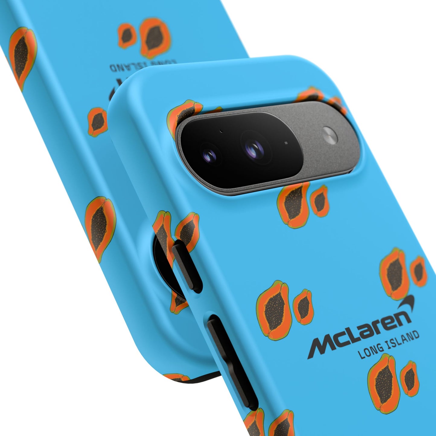 McLaren Long Island Team Papaya Impact-Resistant Phone Case - Sleek & Stylish