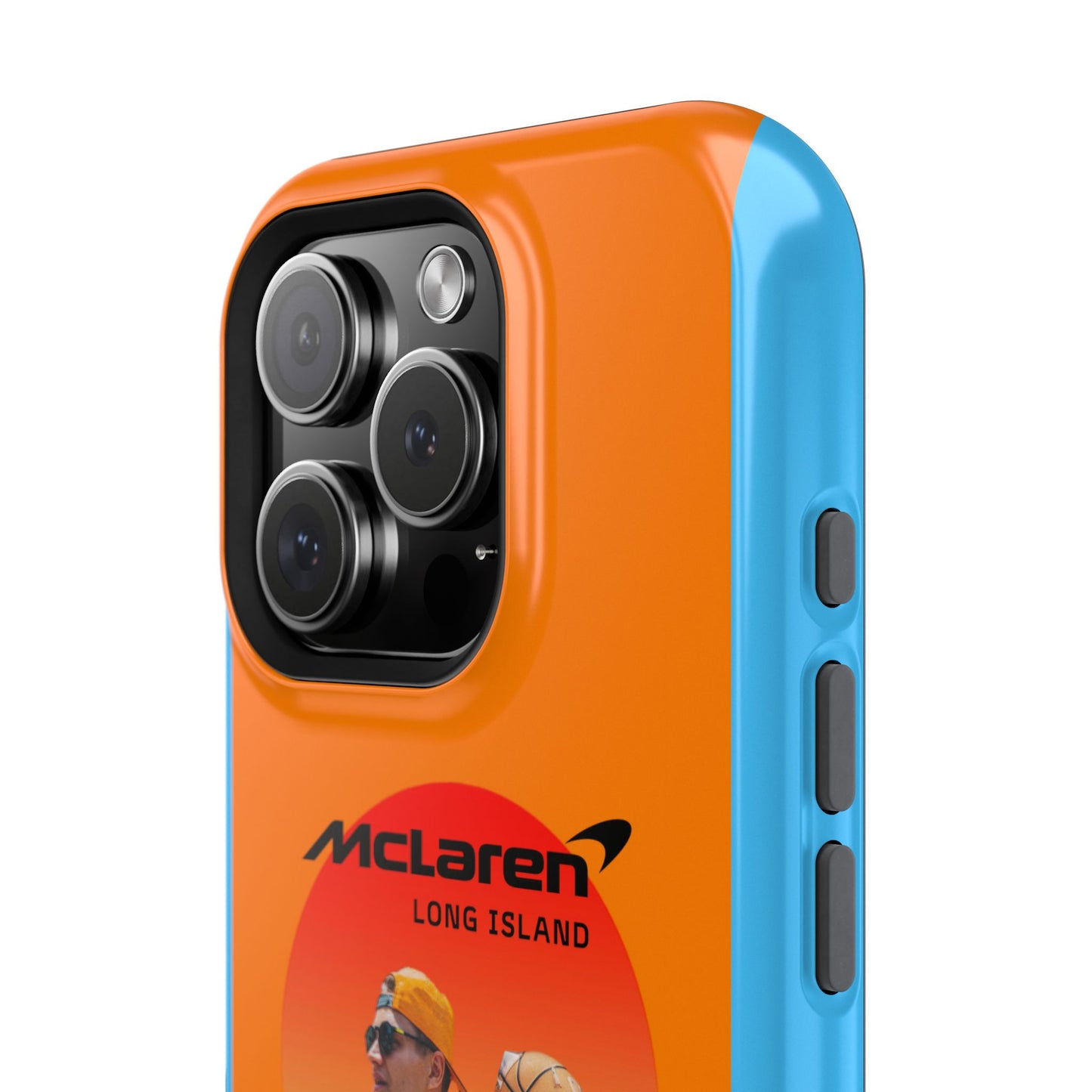 McLaren Long Island McLaren F1 inspired Lando Norris Impact-Resistant Phone Case - Sleek & Stylish