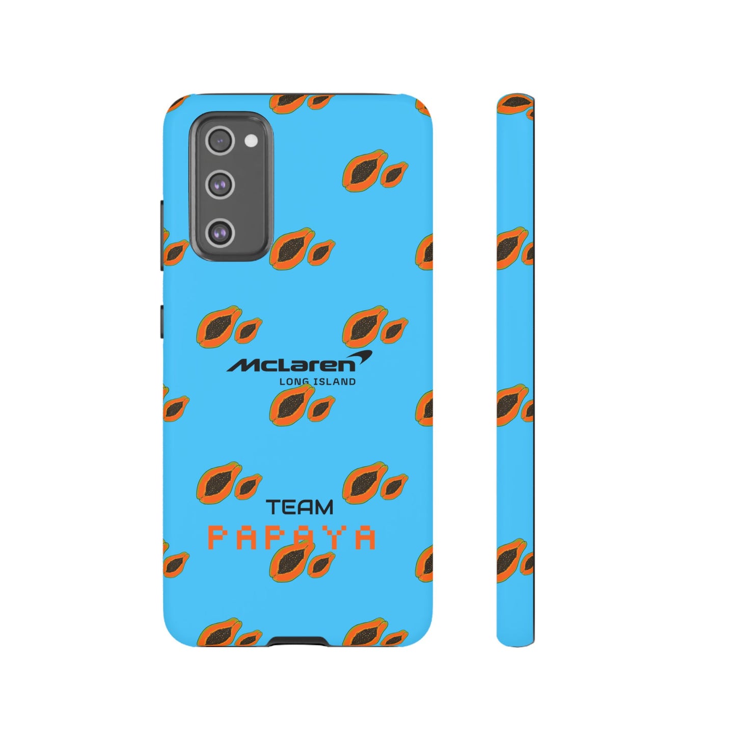 McLaren Long Island Team Papaya Impact-Resistant Phone Case - Sleek & Stylish