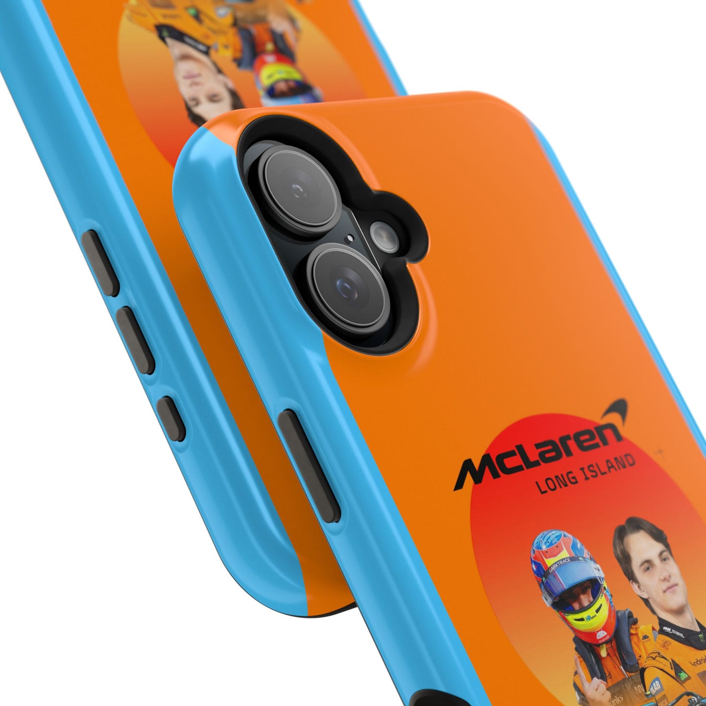 McLaren Long Island McLaren F1 inspired Oscar Piastri Impact-Resistant Phone Case - Sleek & Stylish