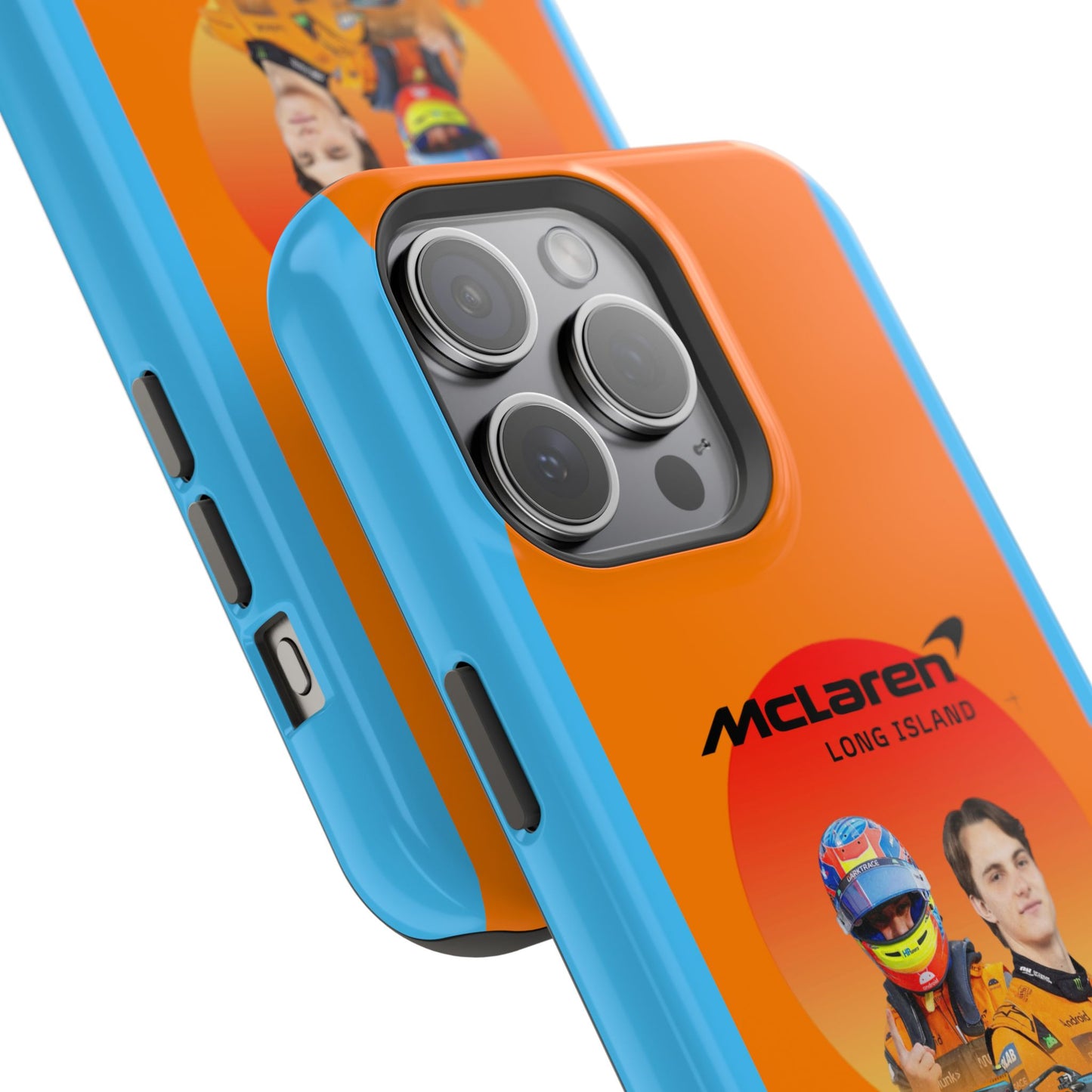 McLaren Long Island McLaren F1 inspired Oscar Piastri Impact-Resistant Phone Case - Sleek & Stylish