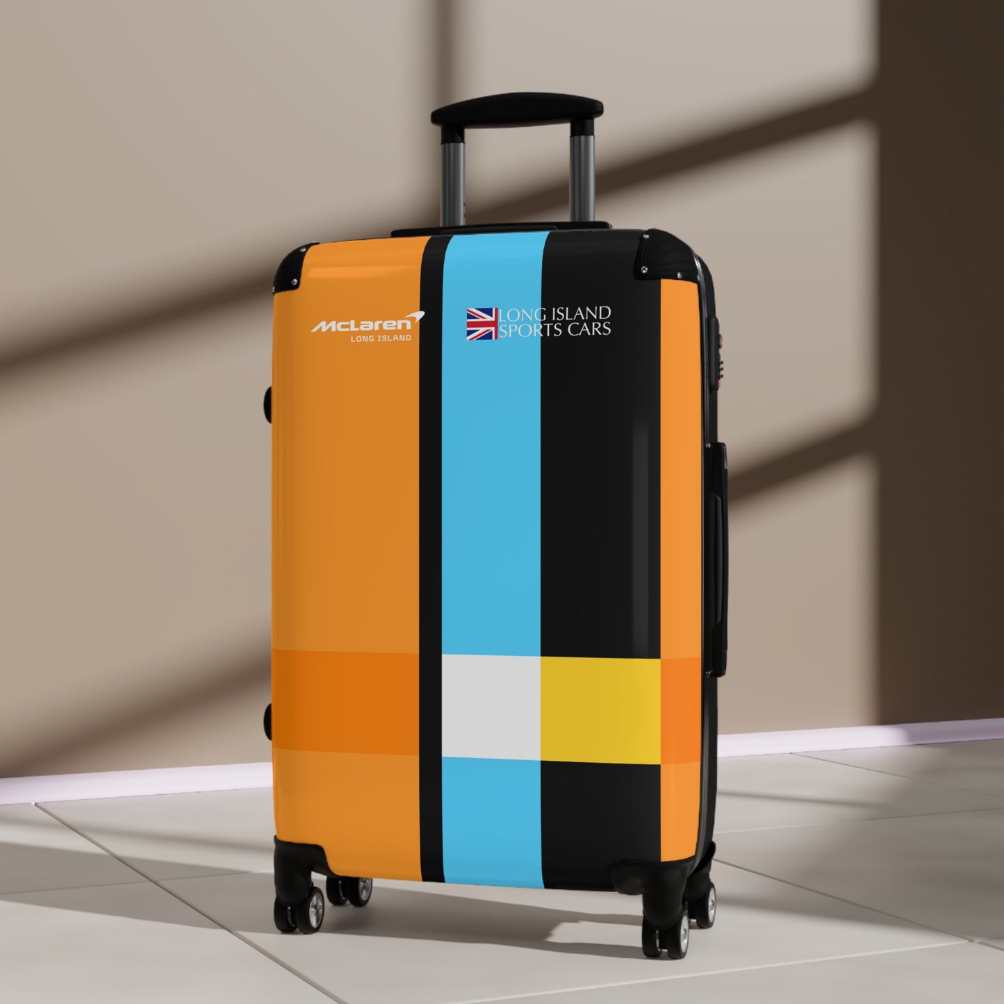 McLaren Long Island Orange Papaya Suitcase