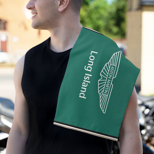 Aston Martin Long island Rally Towel